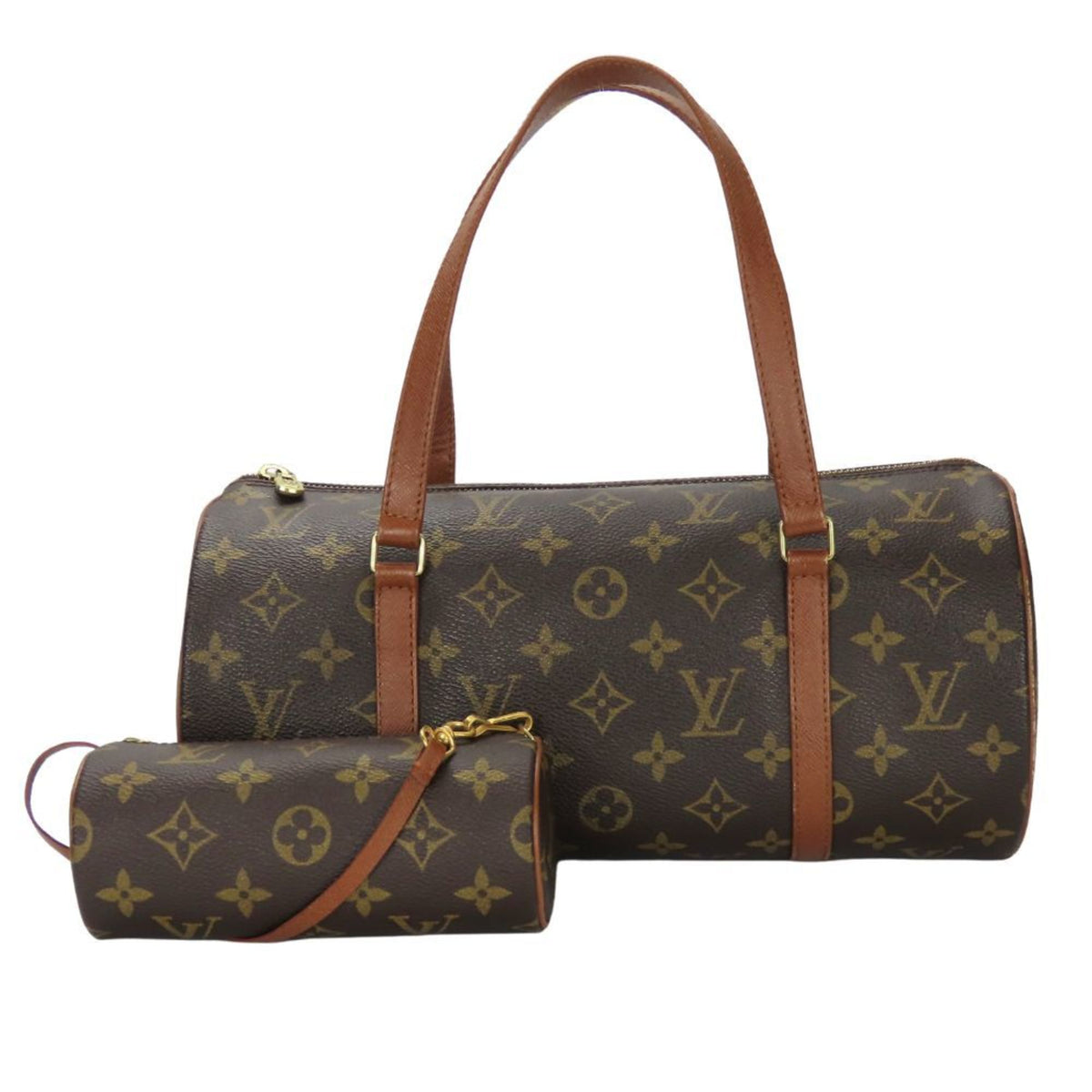 Louis Vuitton Brown Monogram Handbag (Pre-Owned)