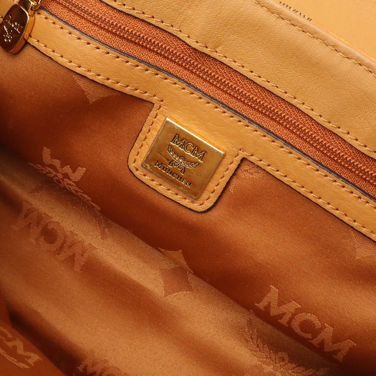 Mcm Brown Pvc Leather Shoulder Bag (Pre-Owned)