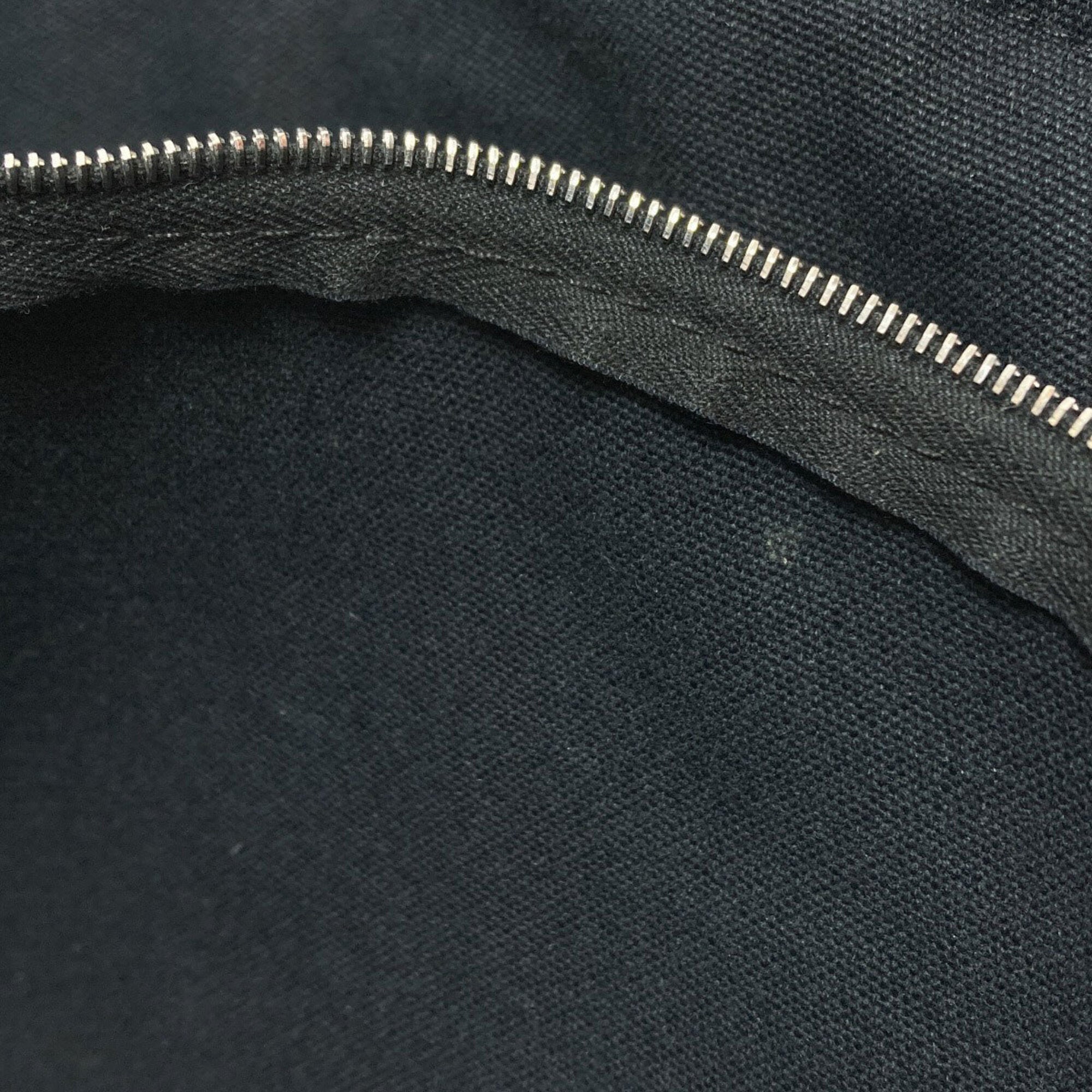 Hermes Black Canvas Handbag (Pre-Owned)