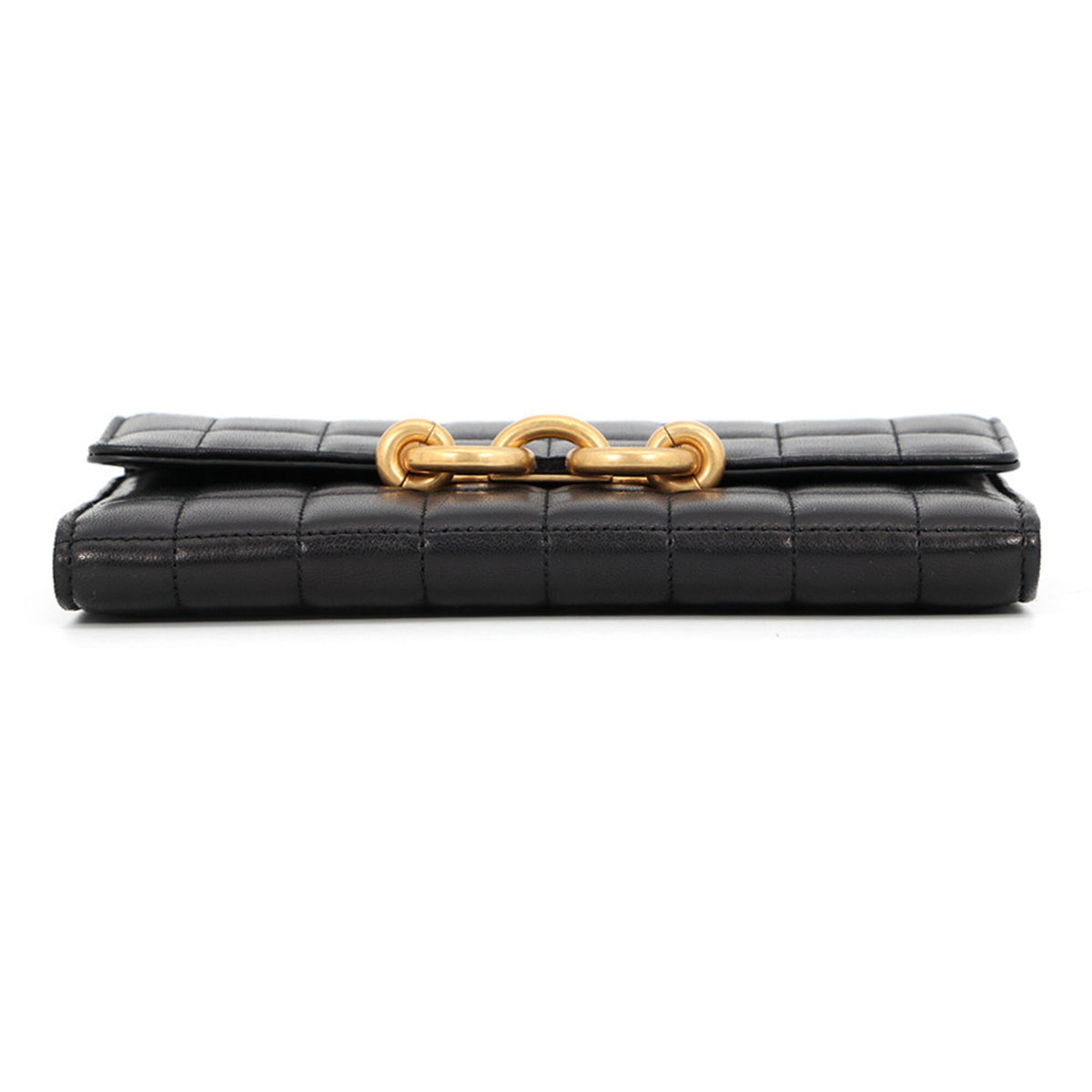 Yves Saint Laurent Black Chain/Shoulder Wallet (Pre-Owned)