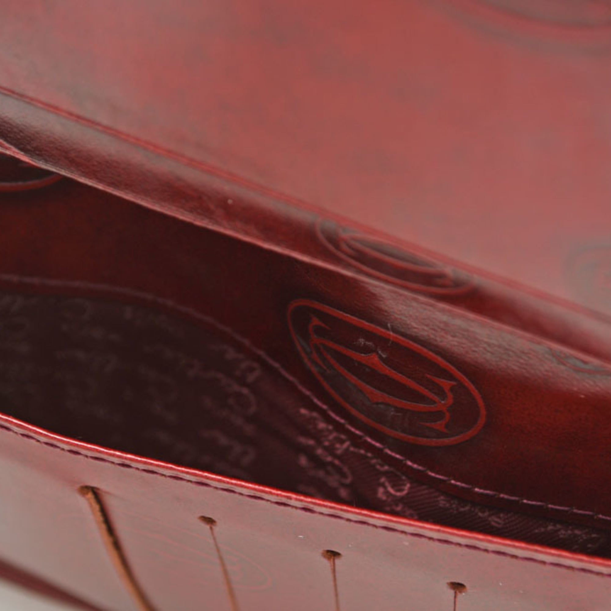 Cartier Bordeaux Patent Leather (Pre-Owned)