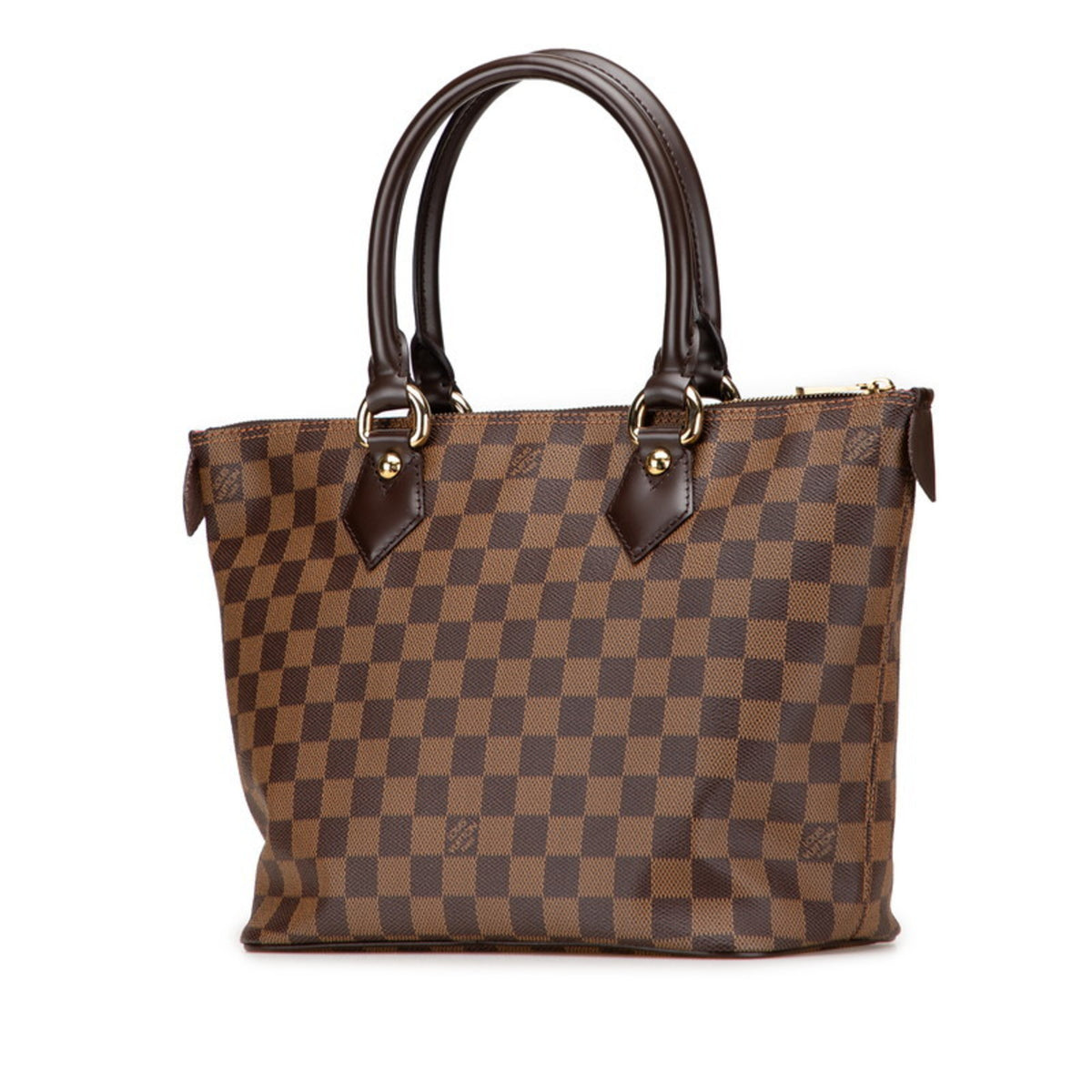 Louis Vuitton Damier Brown Pvc Leather Handbag Tote Bag (Pre-Owned)