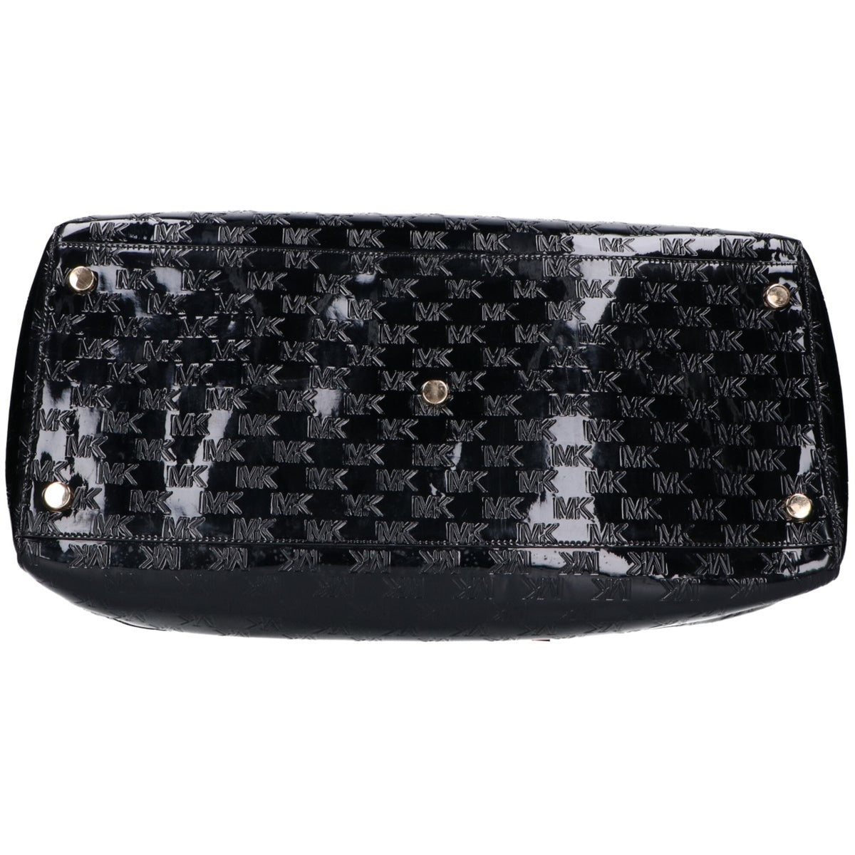 Michael Kors Black Patent Leather Boston Bag (Pre-Owned)