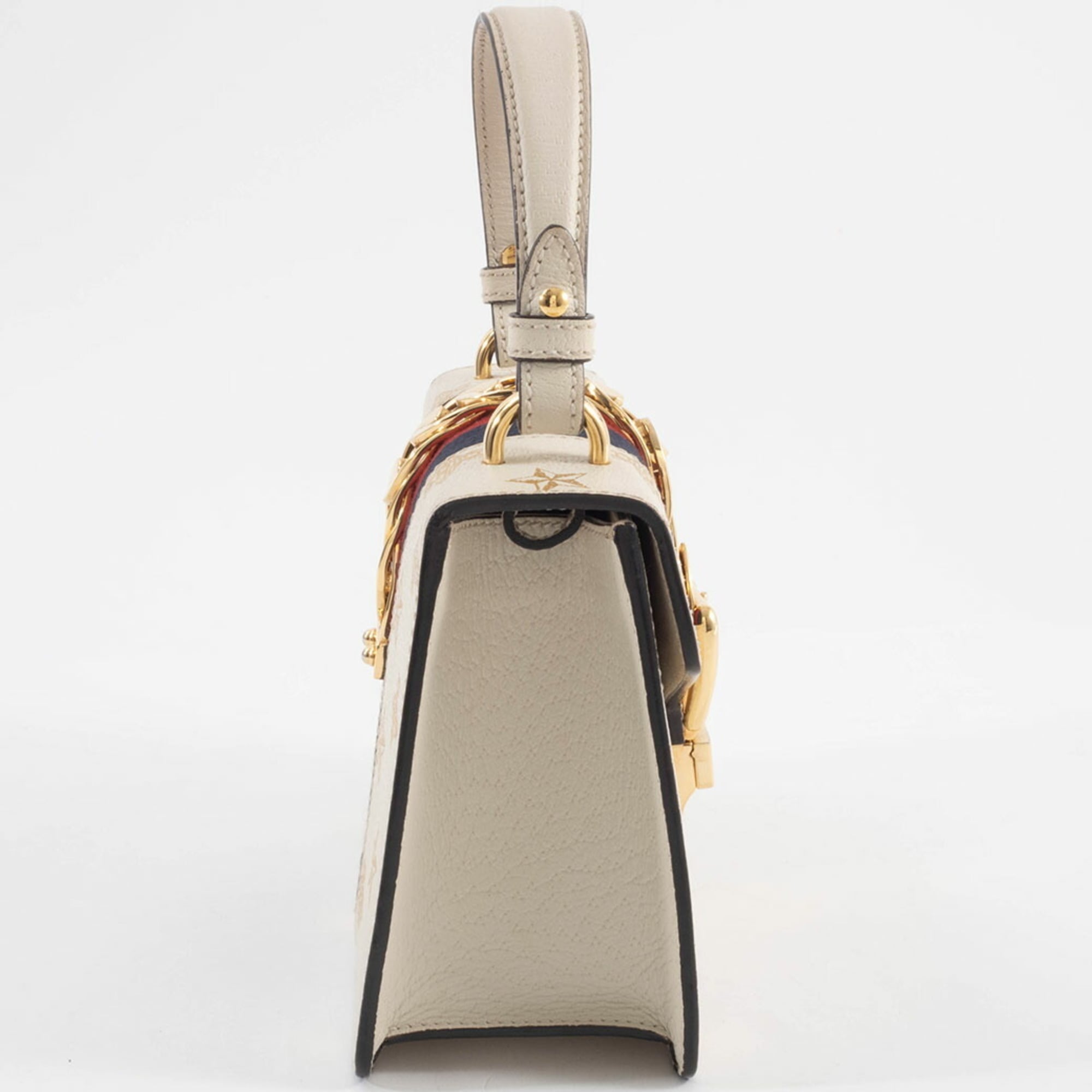 Gucci White Leather Handbag (Pre-Owned)