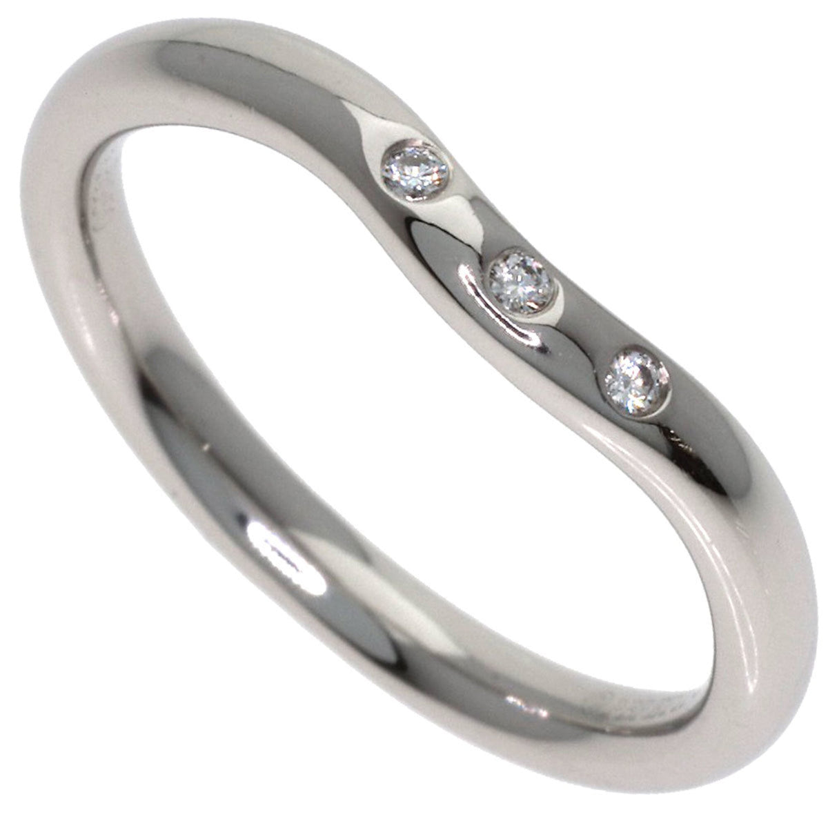 Tiffany Platinum 950 Band Ring (Pre-Owned)