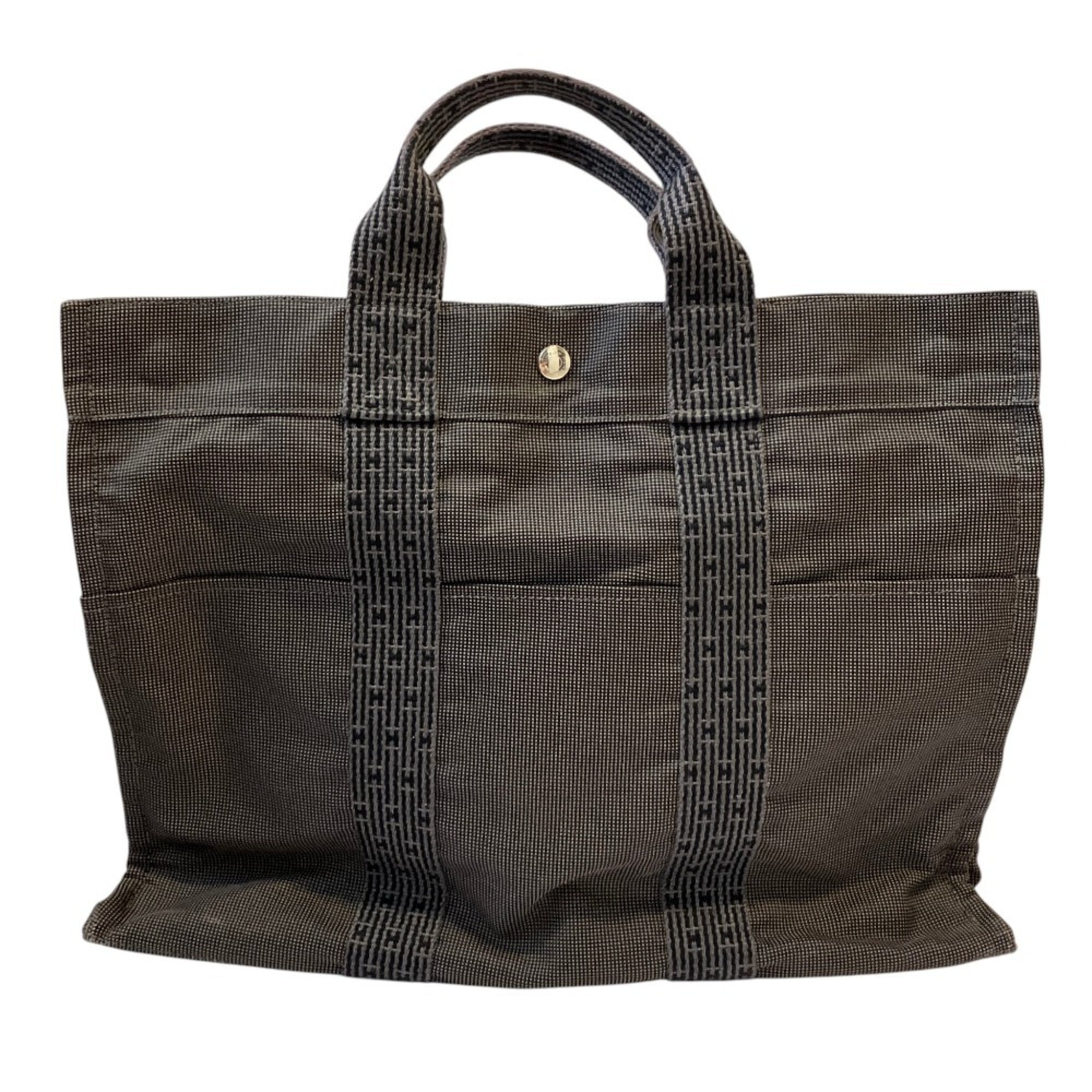 Hermes Gray Tote Bag (Pre-Owned)