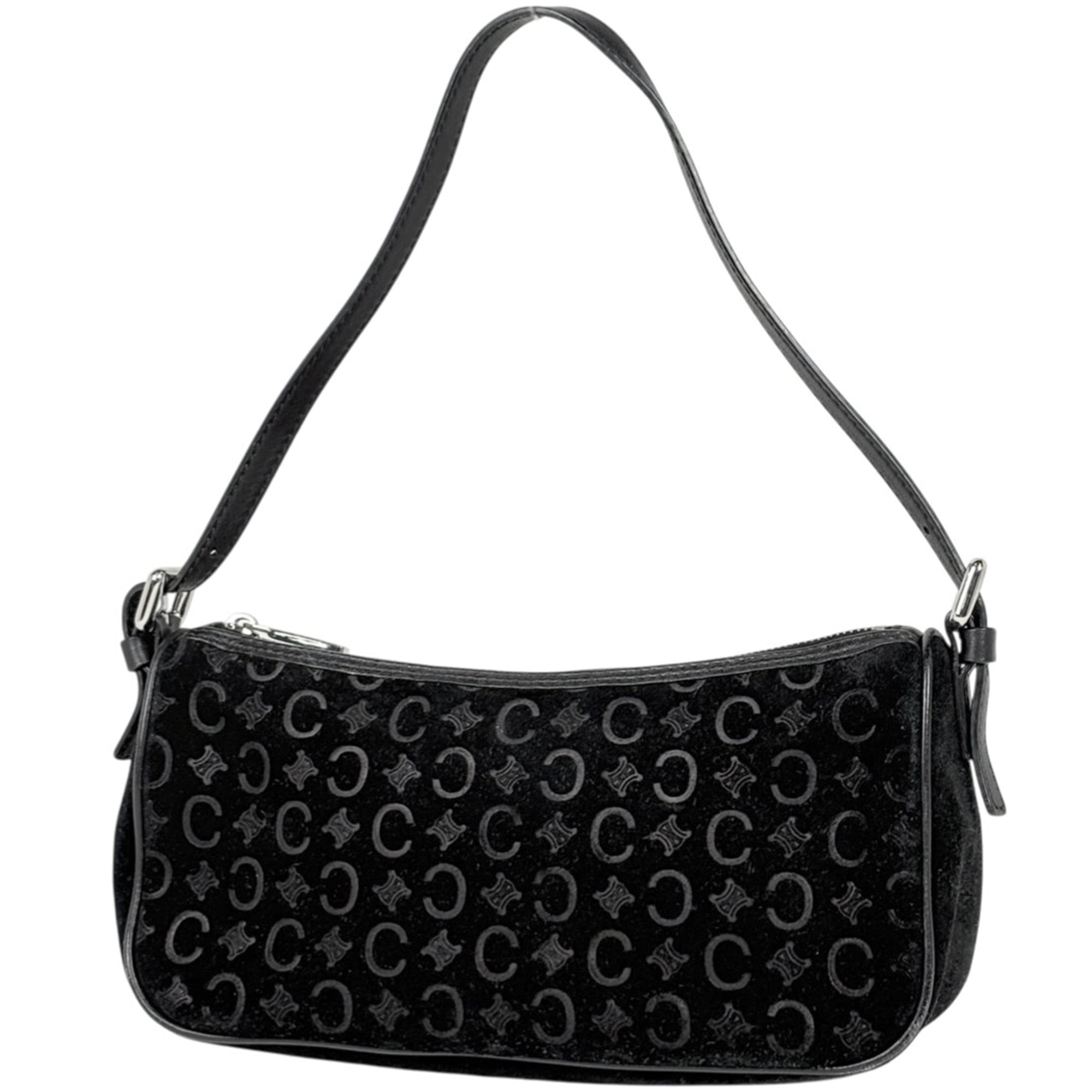 Celine Black Suede Handbag (Pre-Owned)