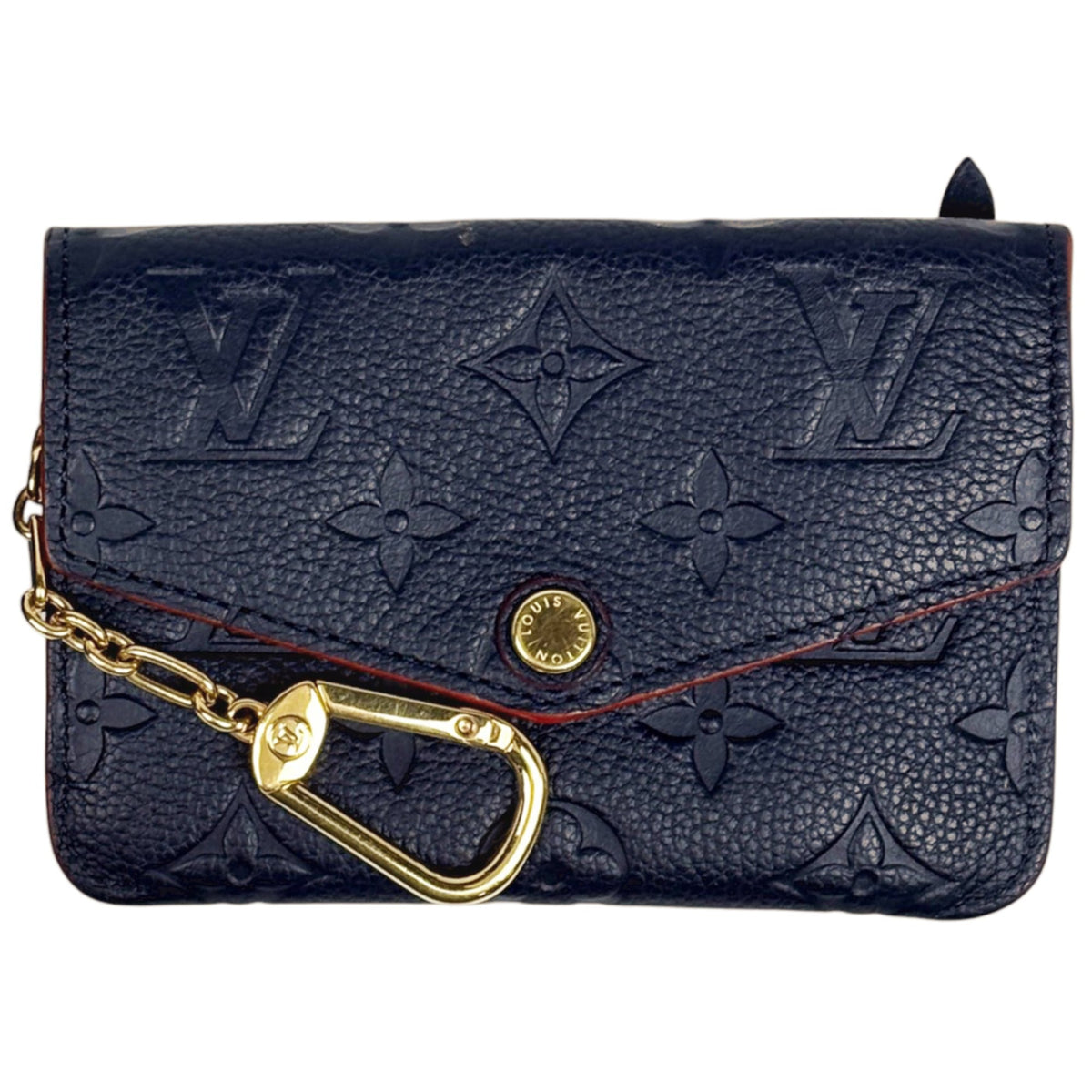 Louis Vuitton Marine Rouge Monogram Empreinte Pochette (Pre-Owned)