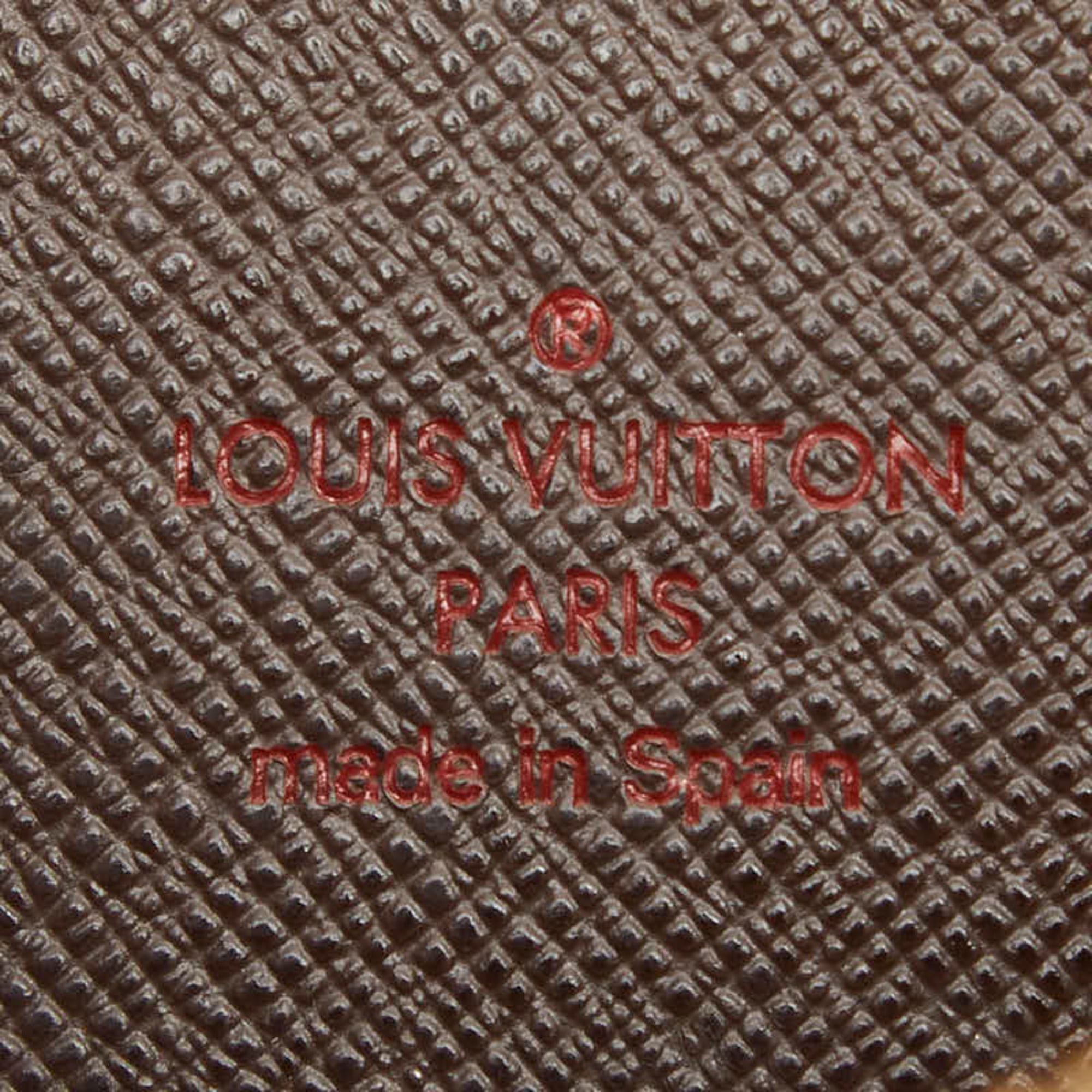 Louis Vuitton Brown Pvc Long Wallet (Bi-Fold) (Pre-Owned)