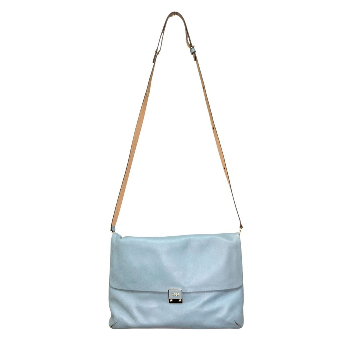 Anya Hindmarch Blue Shoulder Bag (Pre-Owned)