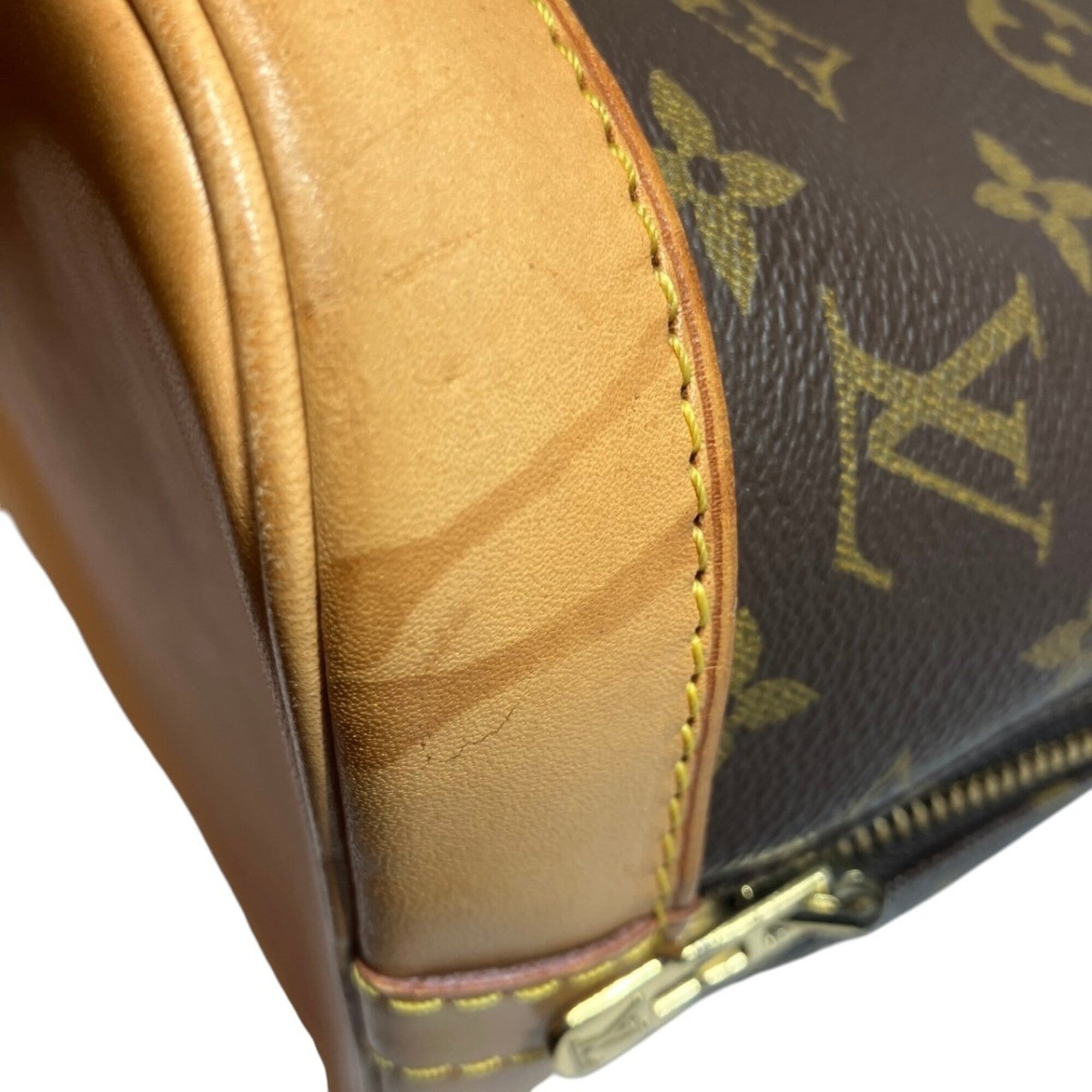 Louis Vuitton Brown Galle Monogram Monogram Handbag (Pre-Owned)