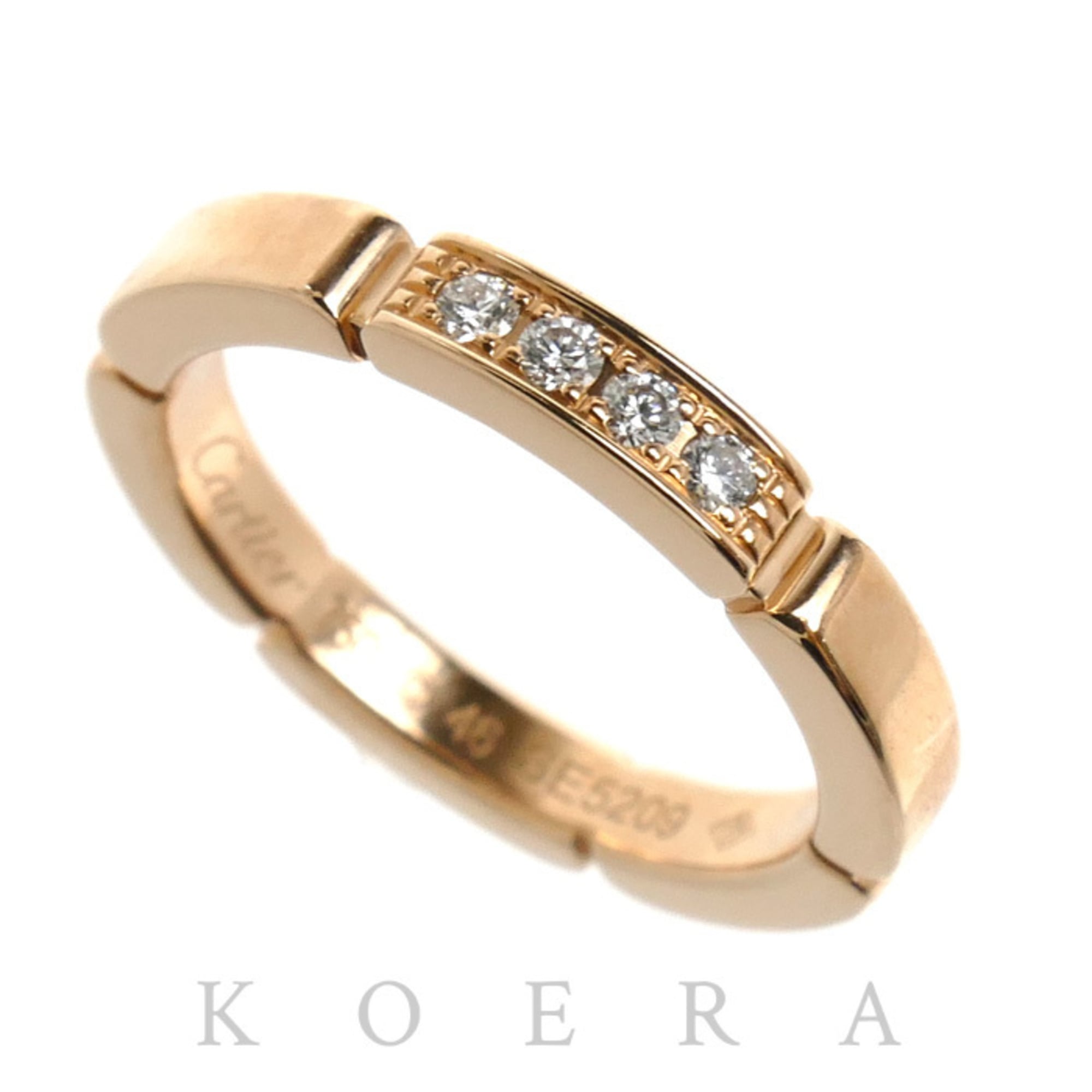 Cartier Pink Gold (18K) Band Ring (Pre-Owned)