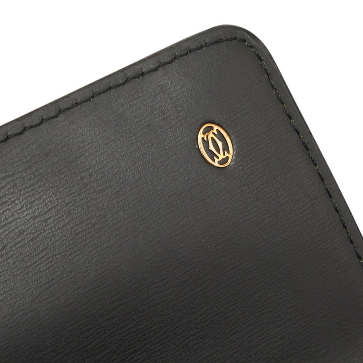 Cartier Black Leather Clutch Bag (Pre-Owned)