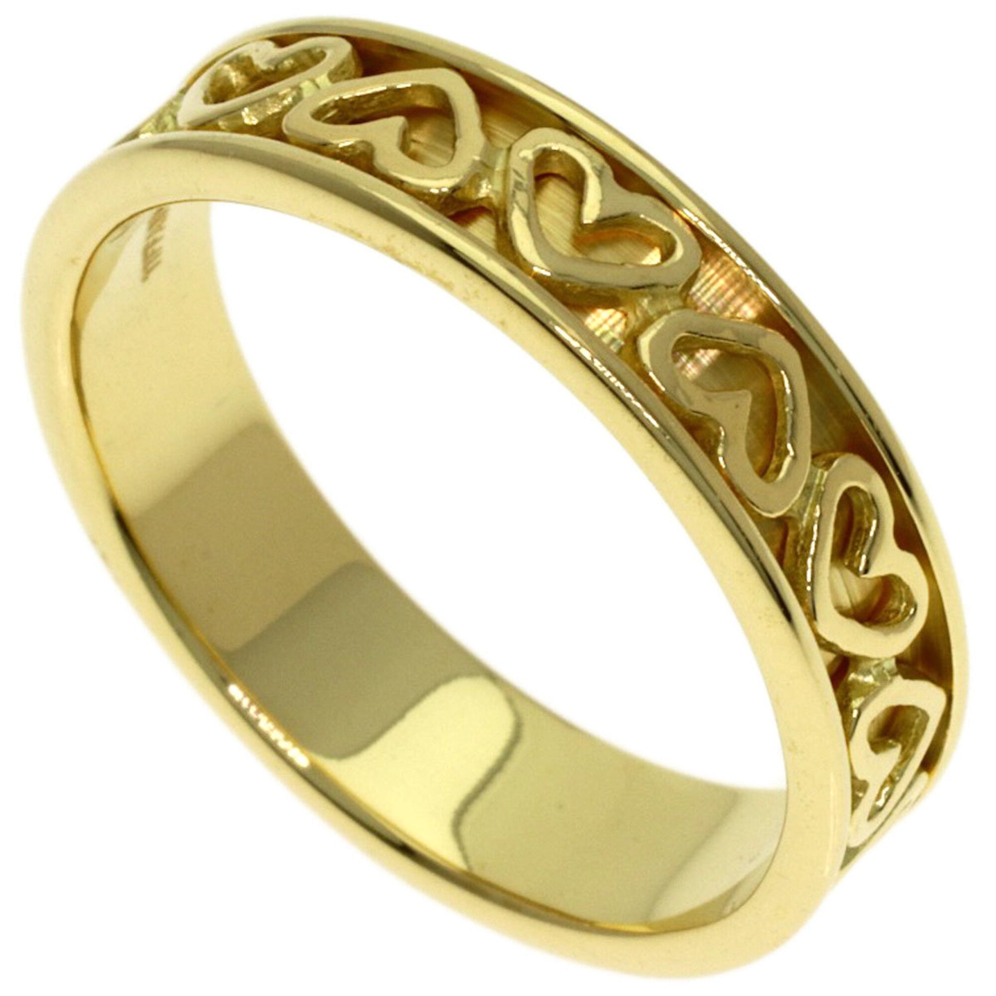 Tiffany Heart Yellow Gold (18K) Band Ring (Pre-Owned)
