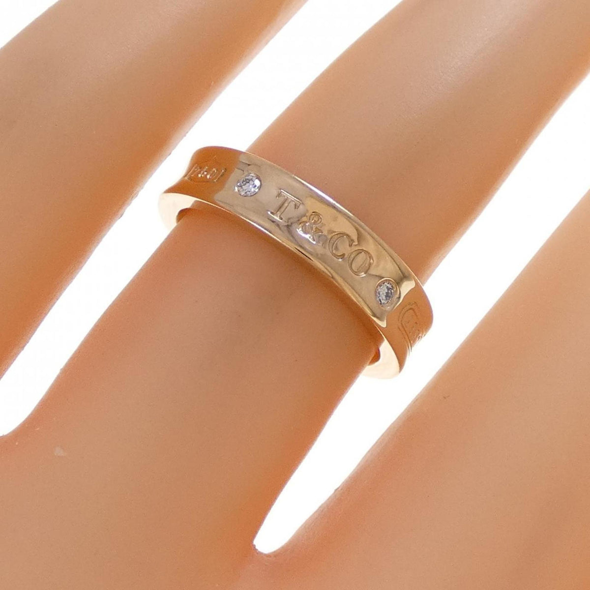 Tiffany Pink Gold Pink Gold (18K) Band Ring (Pre-Owned)