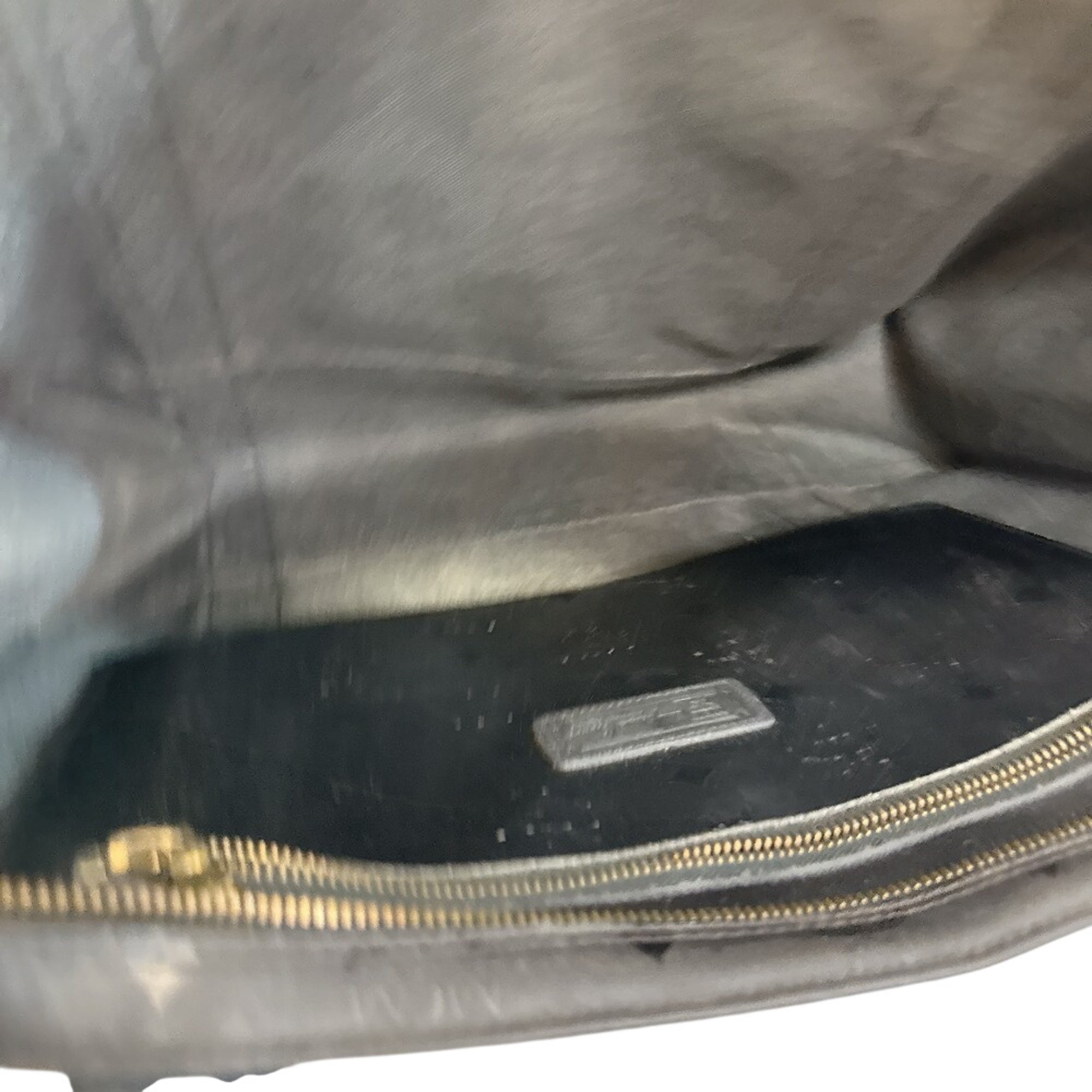 Mcm Gold Leather Tote Bag (Pre-Owned)