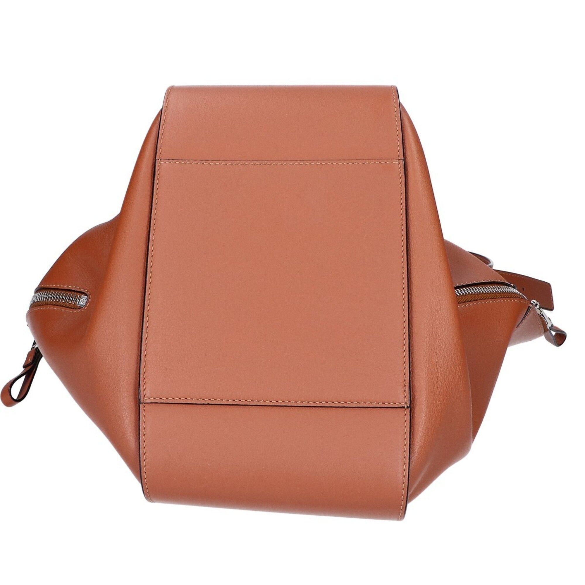 Loewe Brown Leather Handbag Shoulder Bag (Pre-Owned)