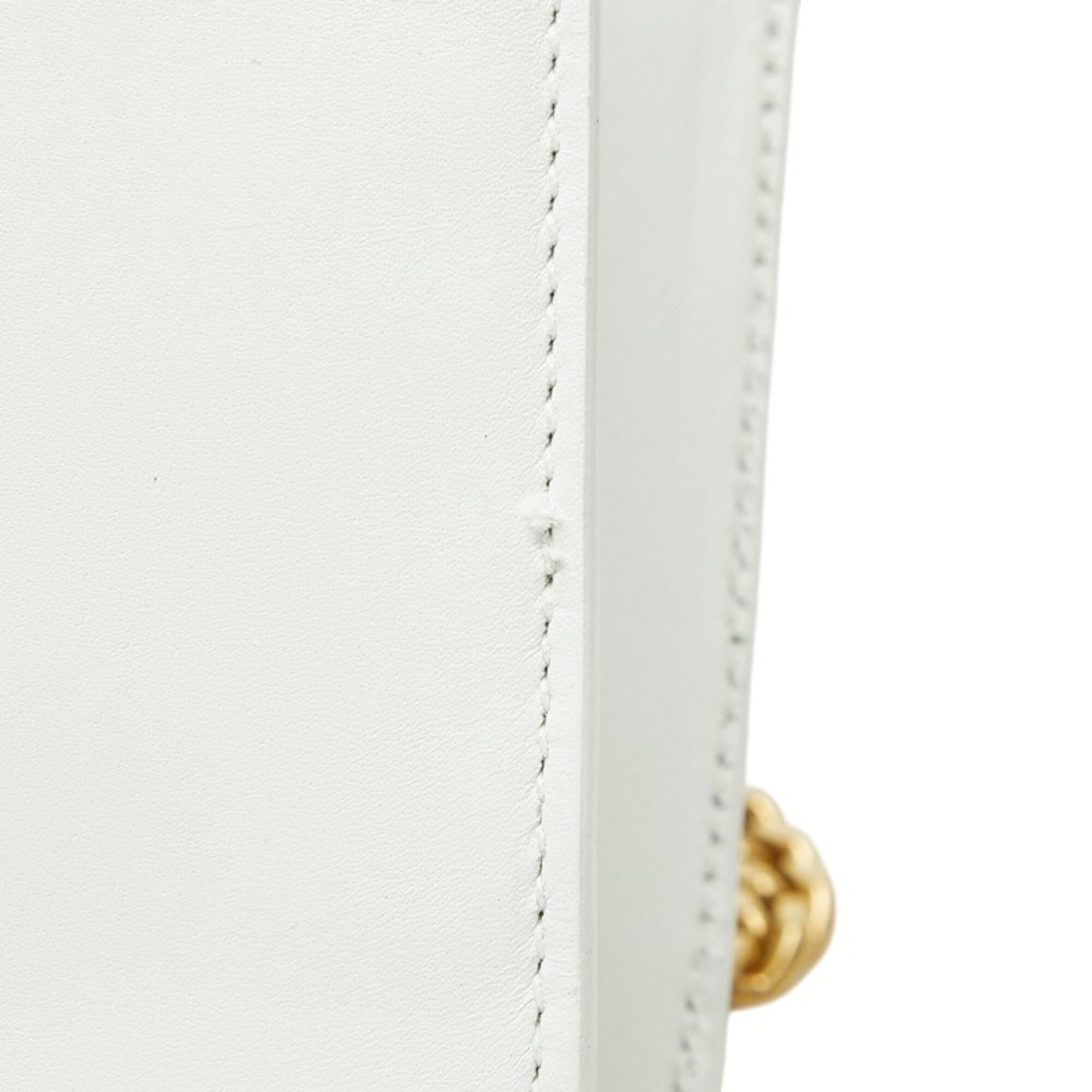 Saint Laurent White Leather Shoulder Bag (Pre-Owned)