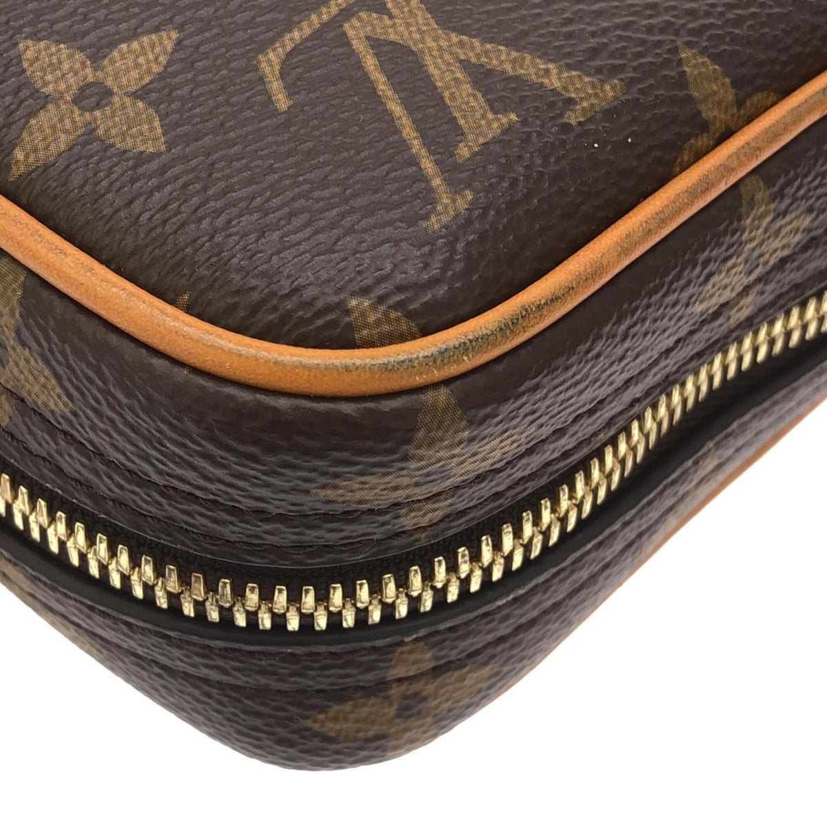 Louis Vuitton Brown Coated Canvas Handbag (Pre-Owned)