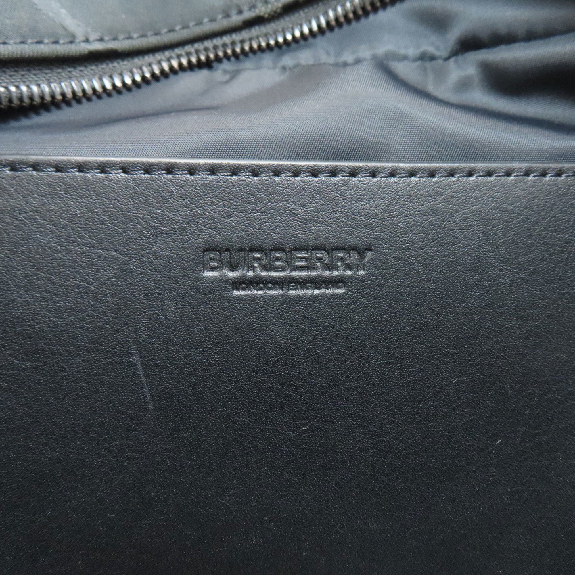 Burberry Black Nylon Canvas Sling Bag (Pre-Owned)