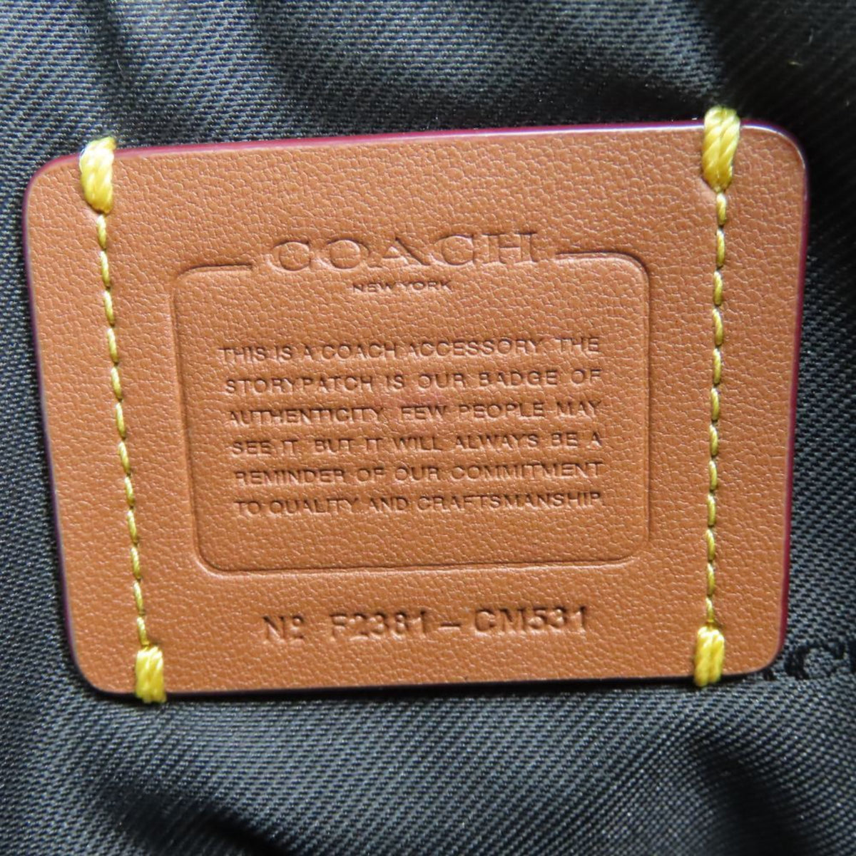 Coach Black Gauze Pochette Pouch Shoulder Bag (Pre-Owned)