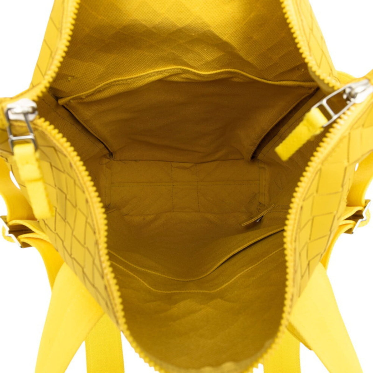 Bottega Veneta Yellow Leather Backpack (Pre-Owned)