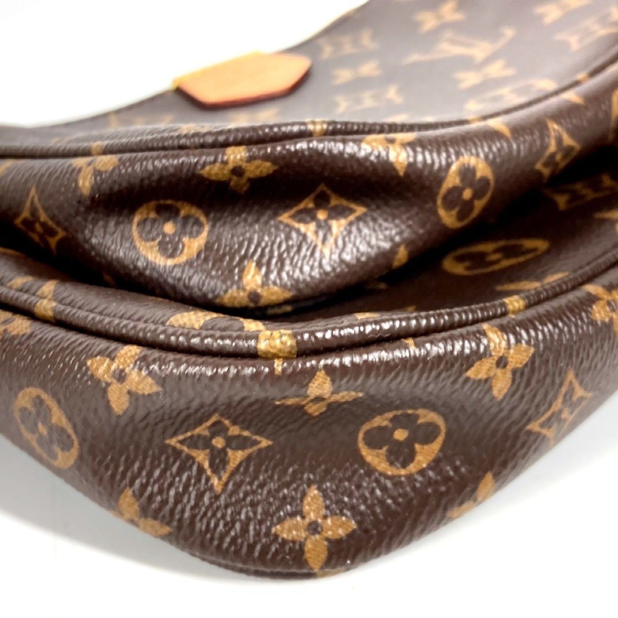 Louis Vuitton Brown Khaki Monogram Pochette Shoulder Bag (Pre-Owned)