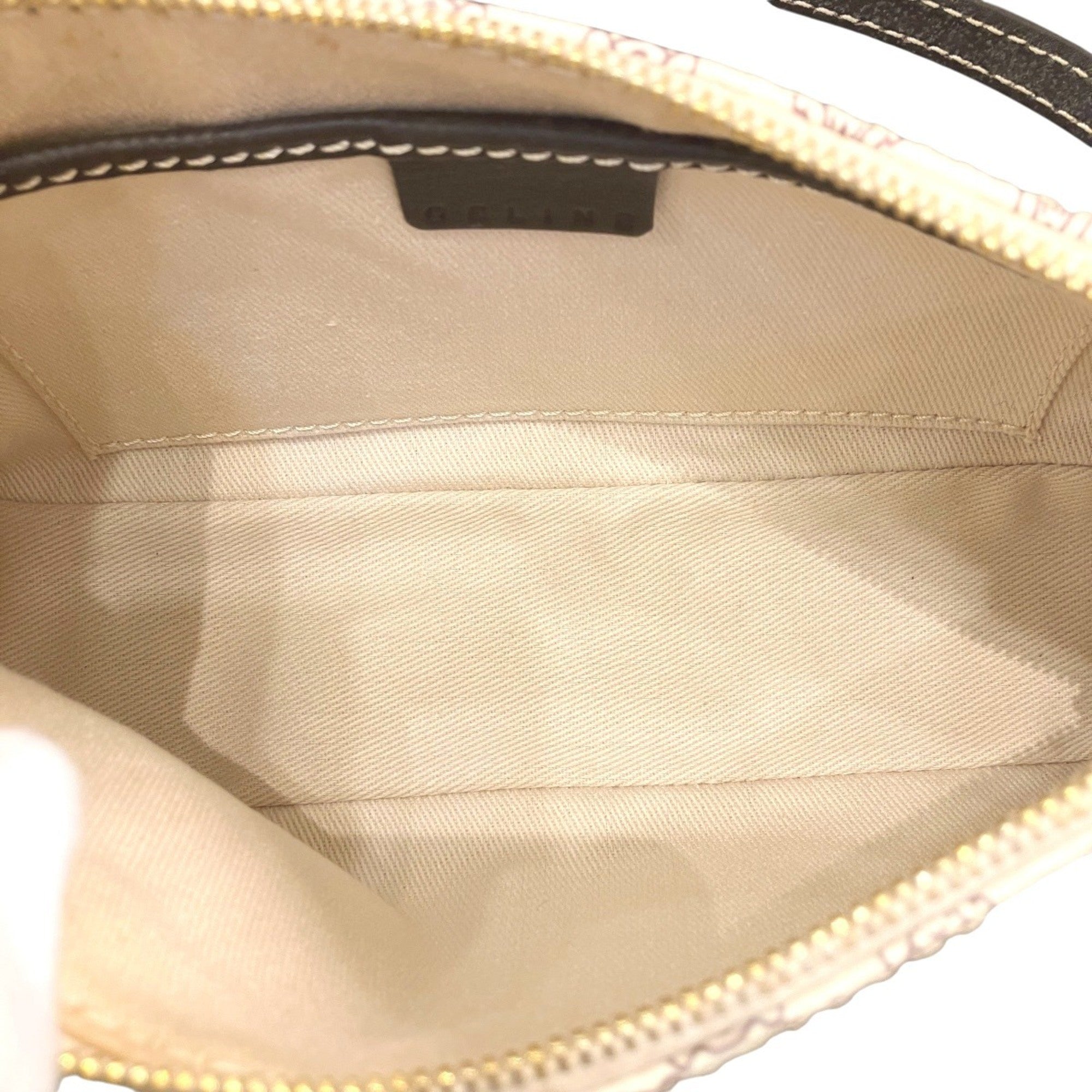 Celine Macadam Brown Pvc Leather Handbag (Pre-Owned)