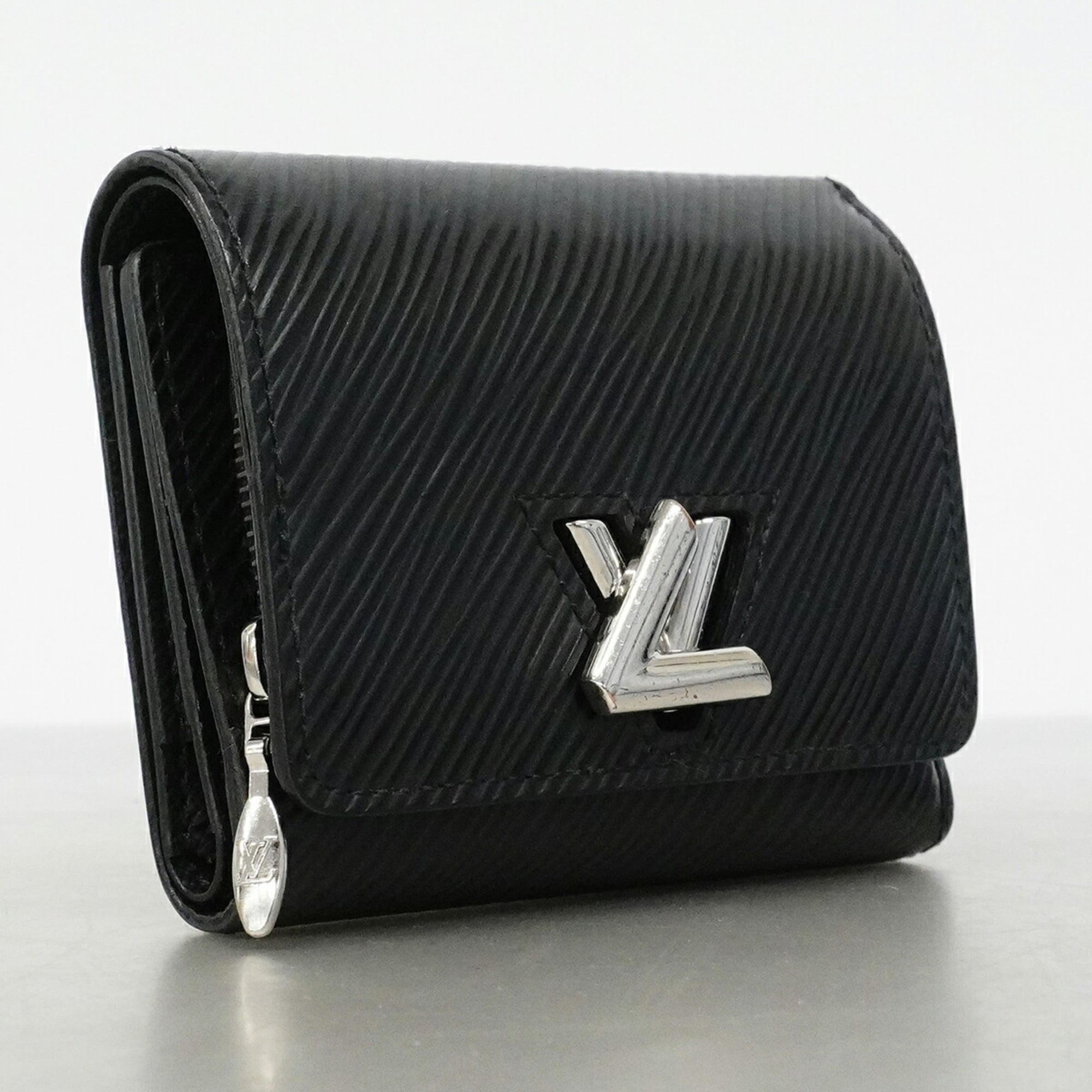 Louis Vuitton Noir Wallet (Tri-Fold) (Pre-Owned)