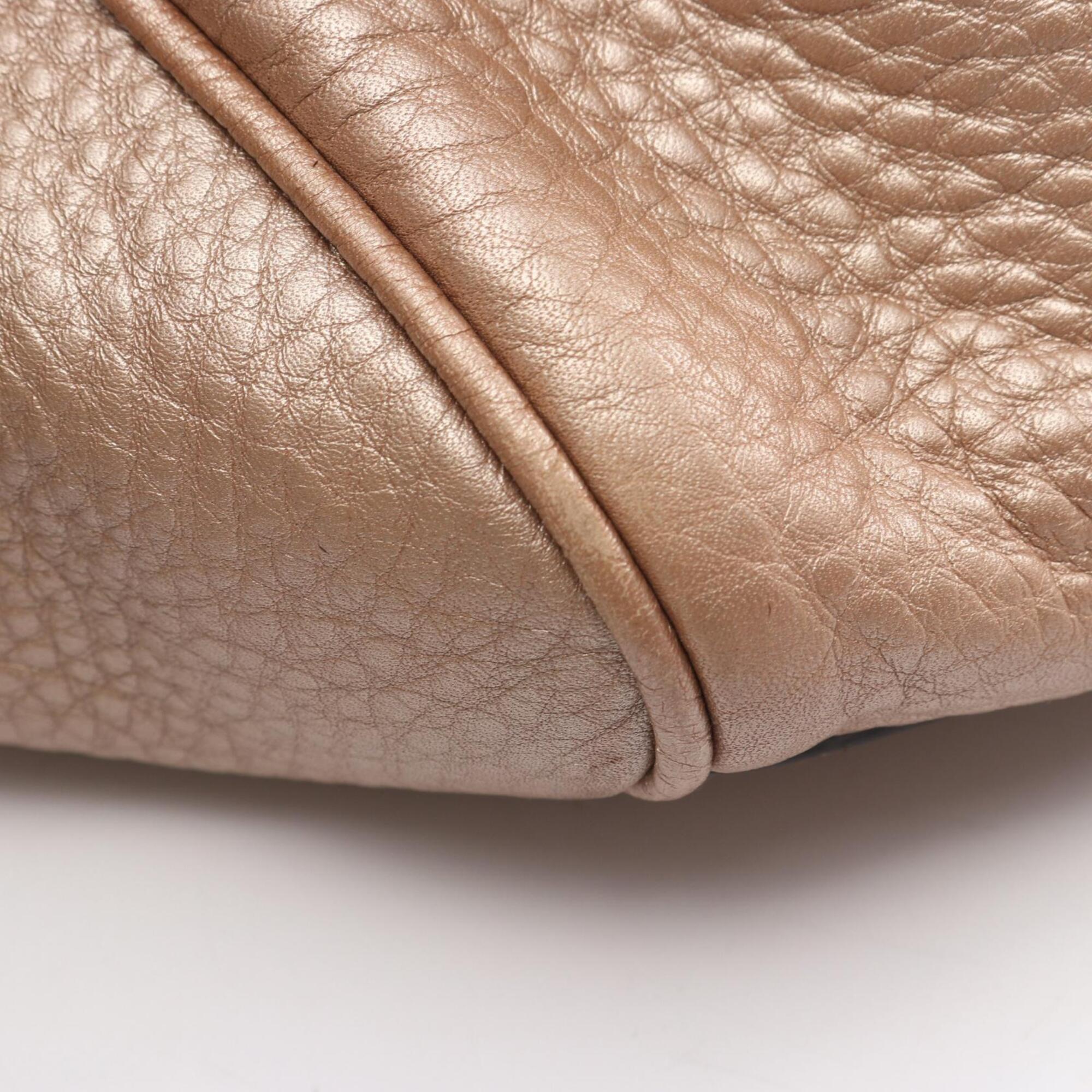 Gucci Beige Leather Handbag (Pre-Owned)