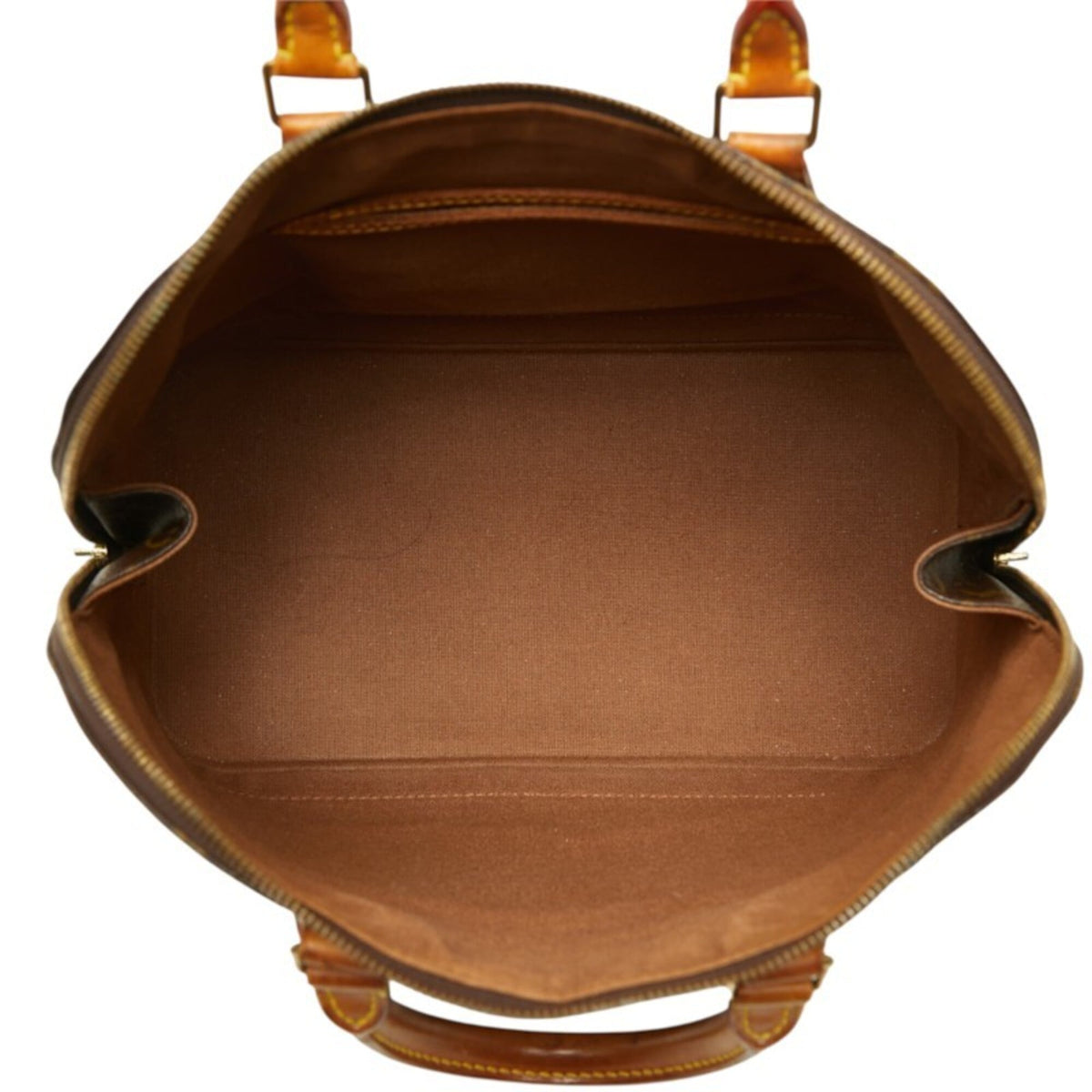 Louis Vuitton Brown Pvc Leather Handbag (Pre-Owned)