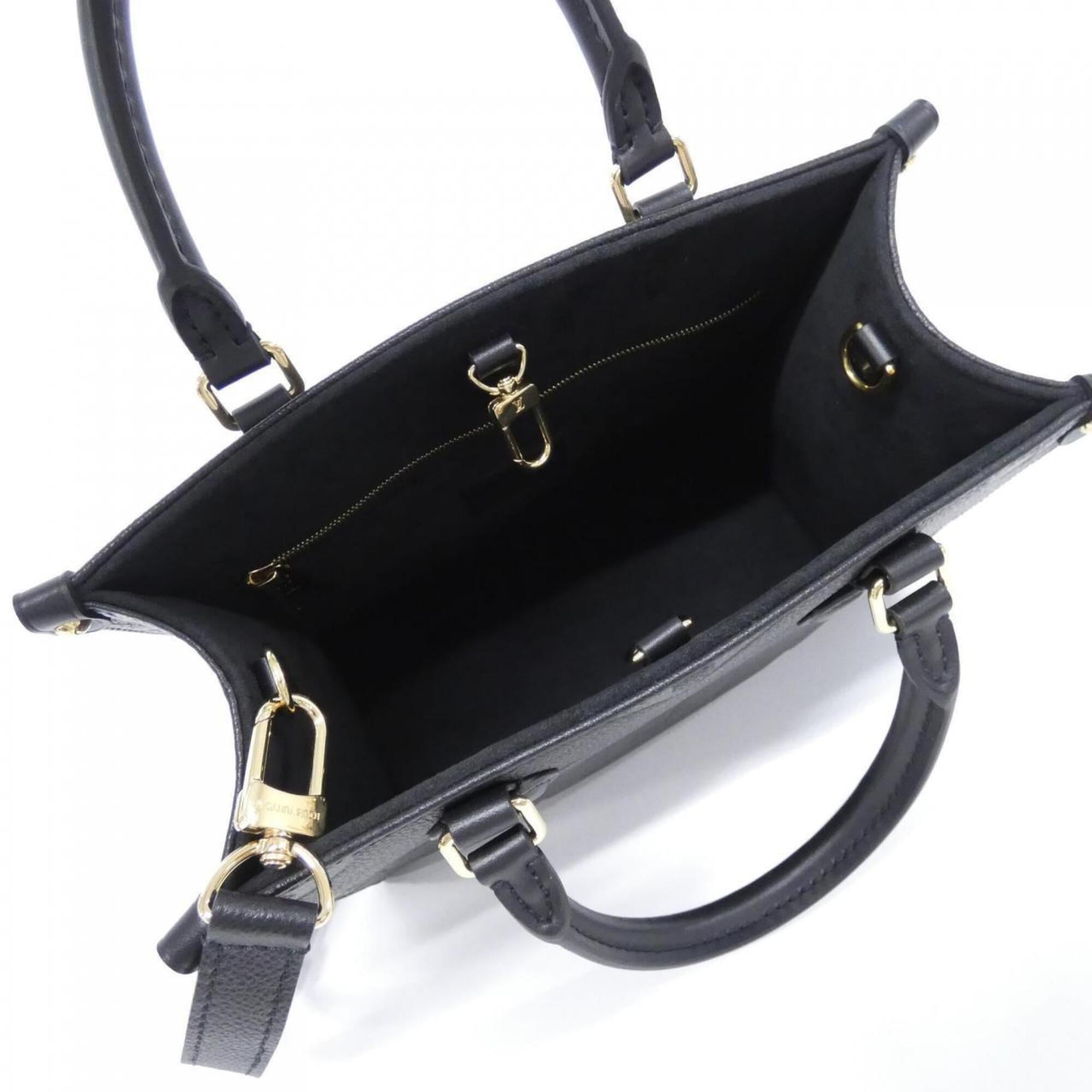 Louis Vuitton Monogram Empreinte Black Leather Handbag (Pre-Owned)