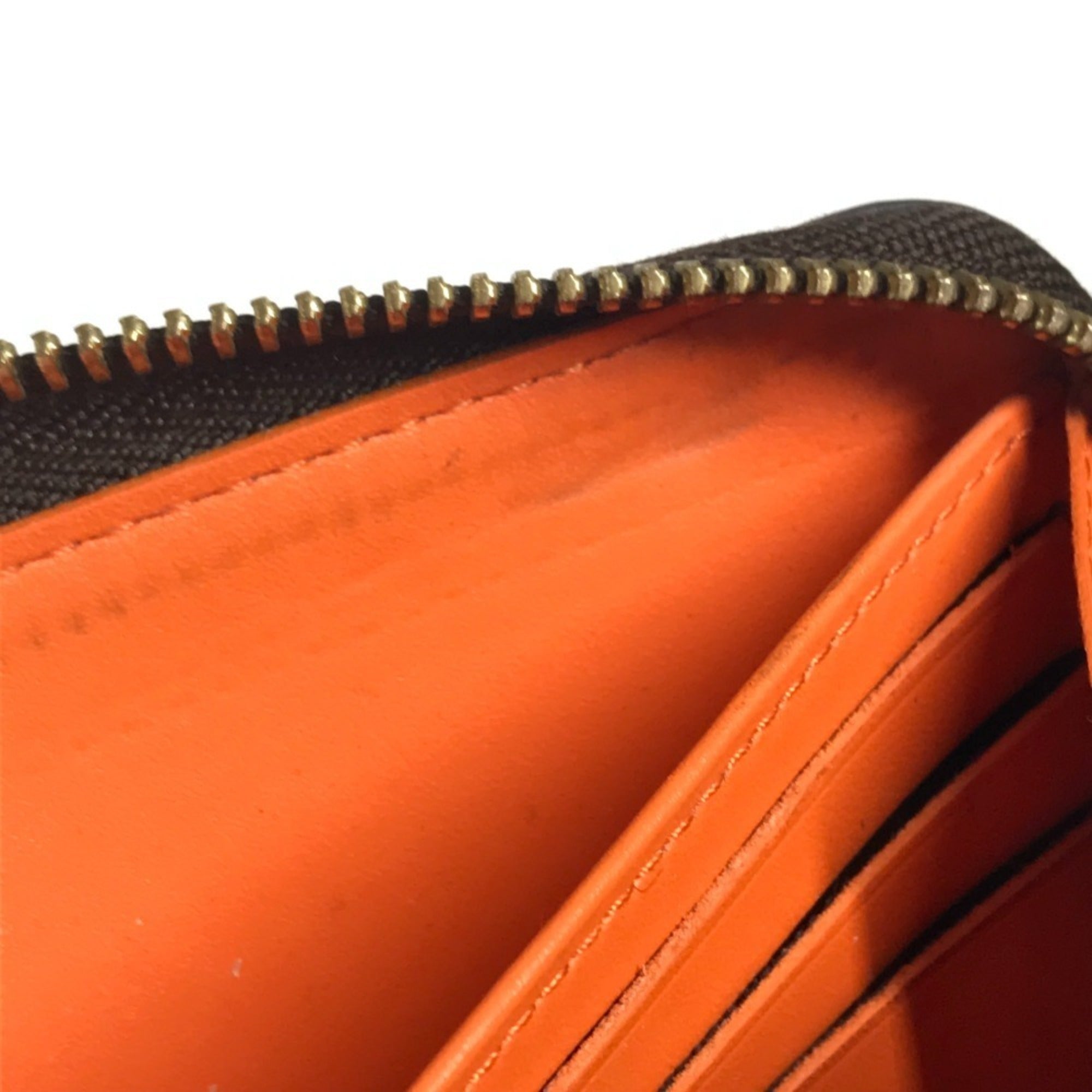 Louis Vuitton Brown Monogram Canvas Long Wallet (Bi-Fold) (Pre-Owned)