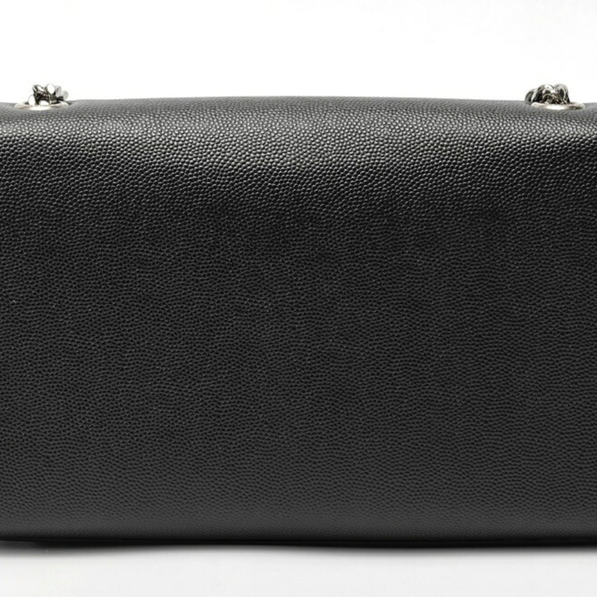 Saint Laurent Black Leather Shoulder Bag (Pre-Owned)