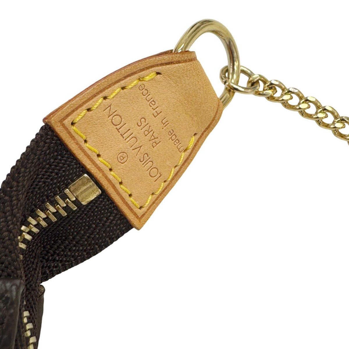 Louis Vuitton Brown Monogram Pochette Pouch (Pre-Owned)