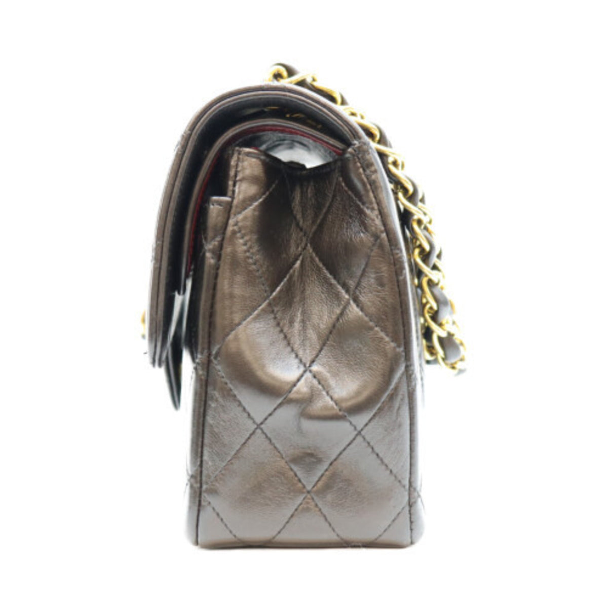 Chanel Black Leather Shoulder Bag (Pre-Owned)