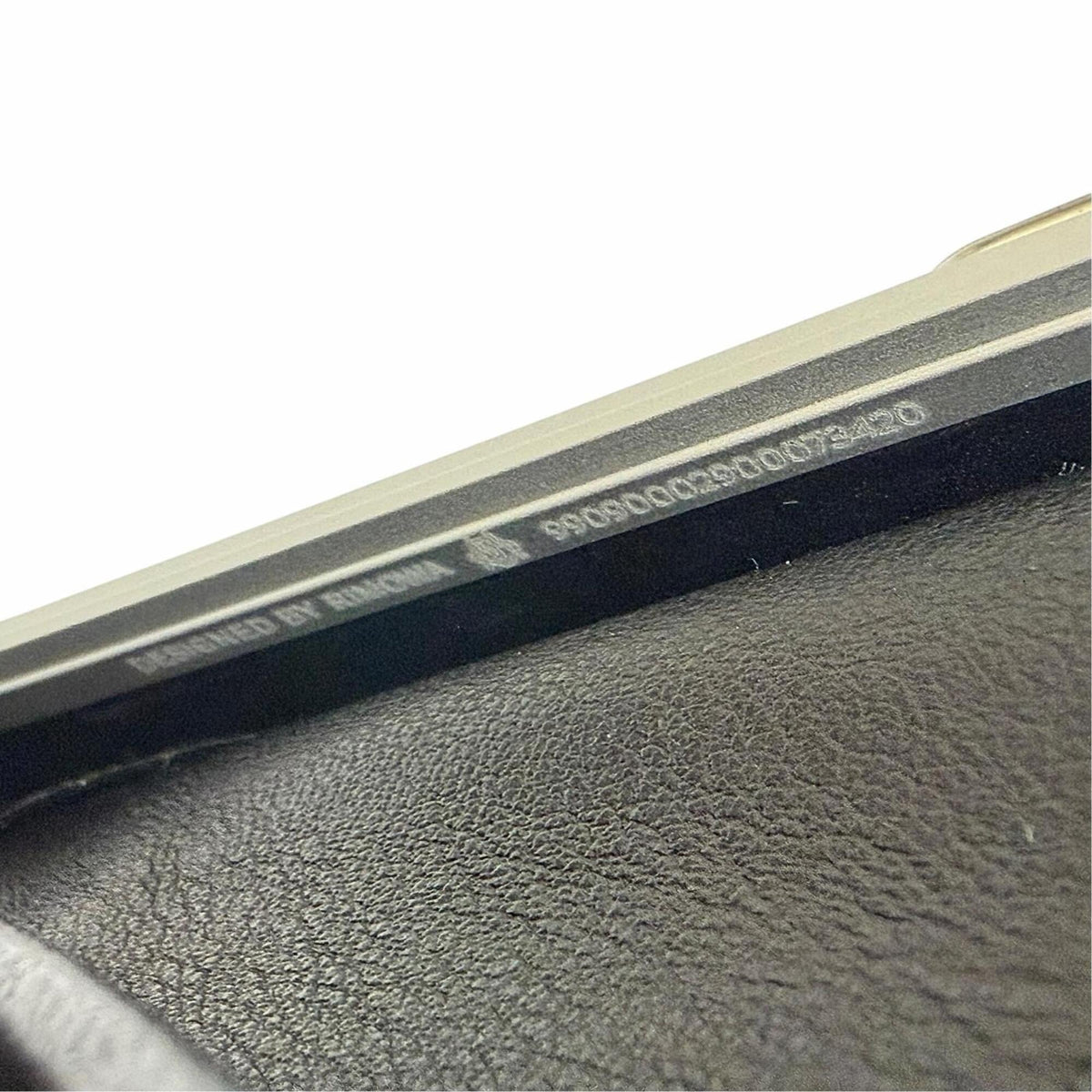 Rimowa Black Aluminum Leather Shoulder Bag (Pre-Owned)