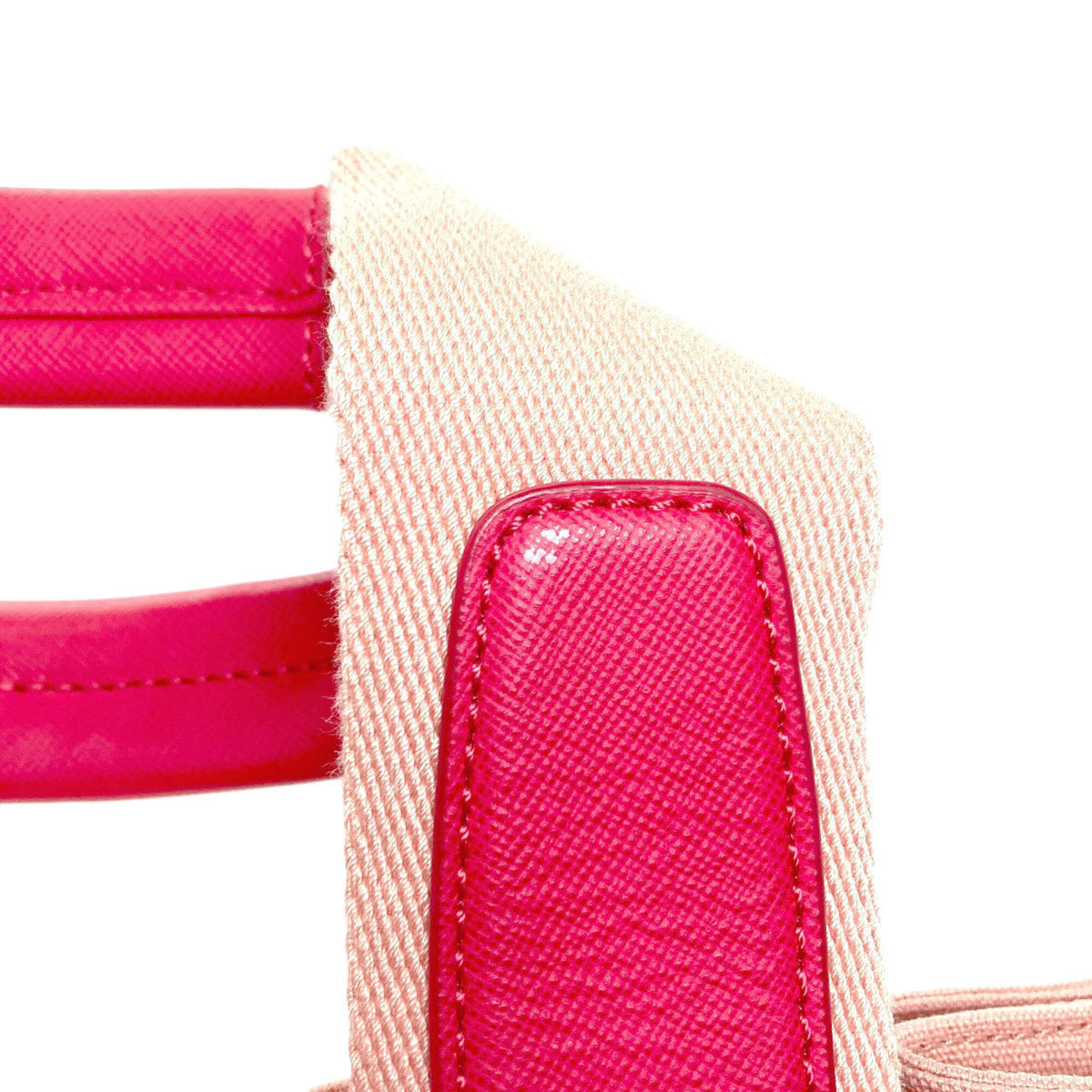 Tory Burch Pink Canvas Handbag (Pre-Owned)
