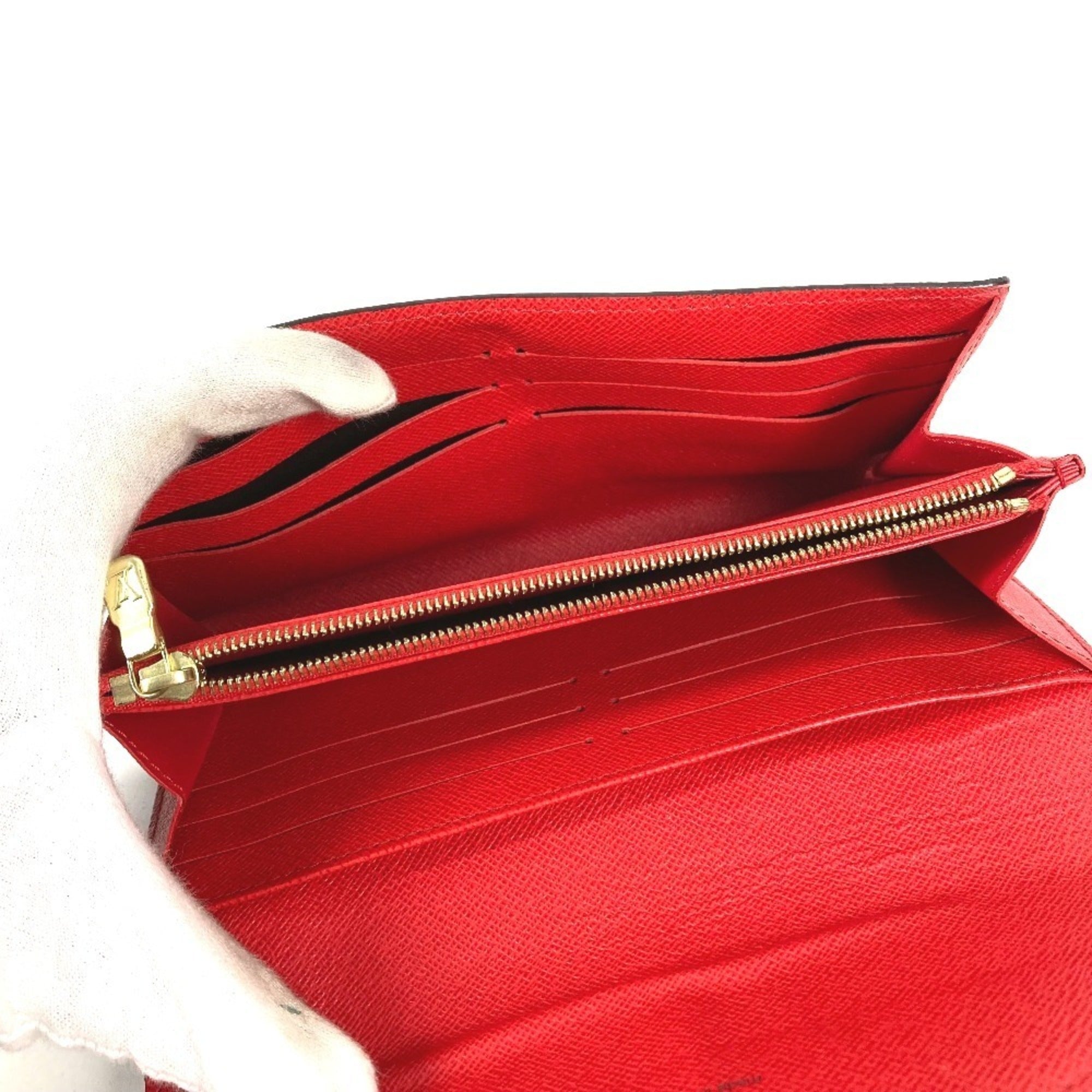 Louis Vuitton Brown Coquelicots Galle Monogram Monogram Long Wallet (Bi-Fold) (Pre-Owned)