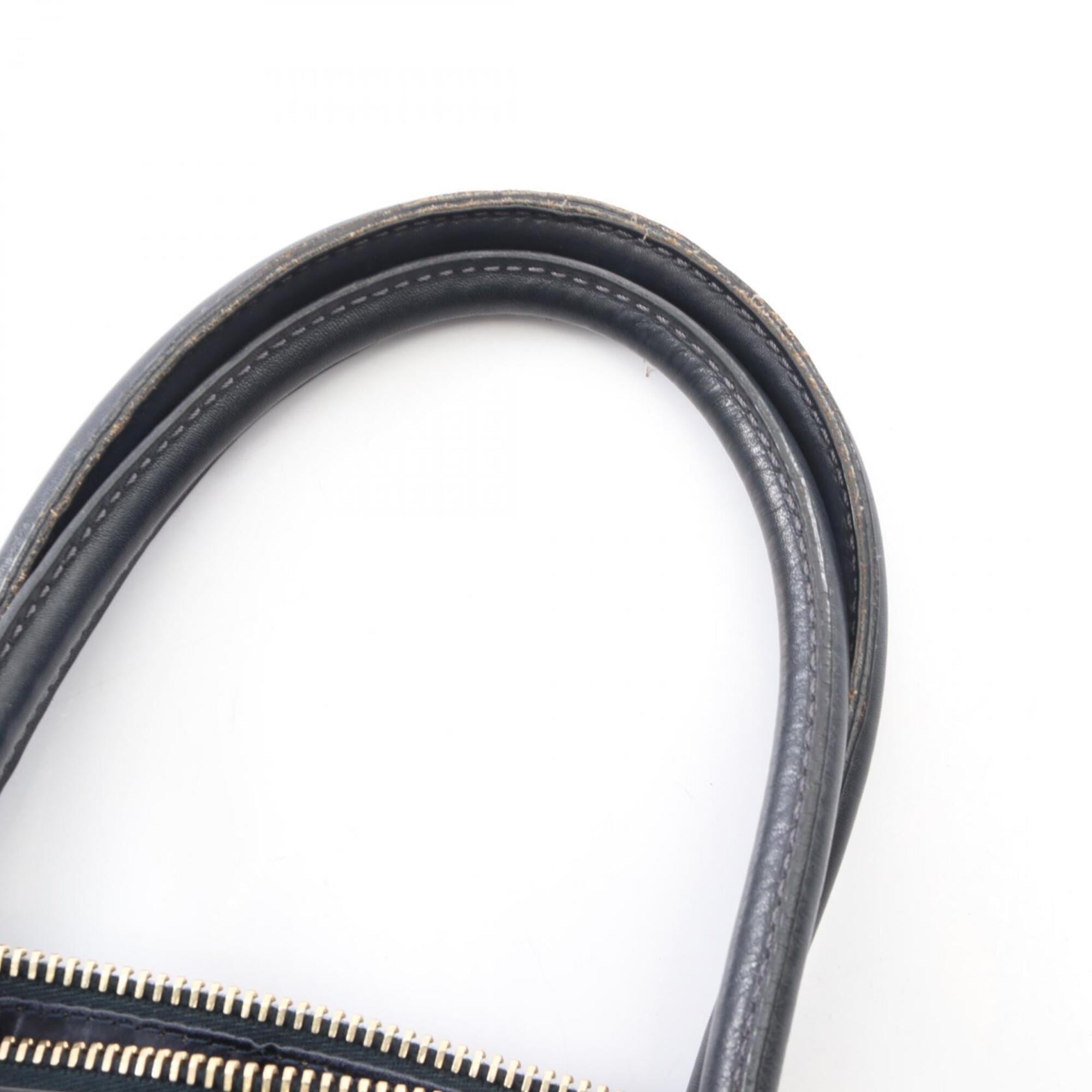 Tod's Navy Leather Handbag (Pre-Owned)
