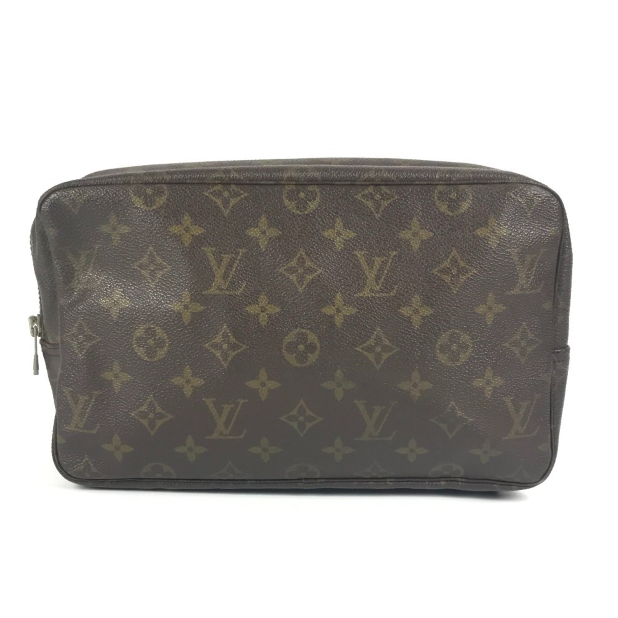 Louis Vuitton Monogram Brown Monogram Clutch Bag Pouch (Pre-Owned)