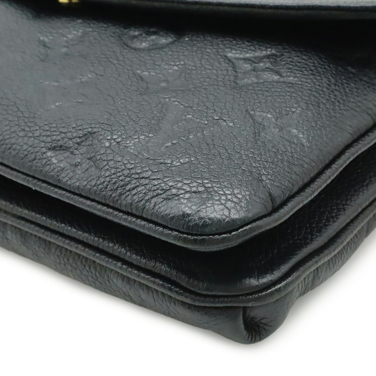 Louis Vuitton Monogram Empreinte Black Noir Monogram Empreinte Shoulder Bag (Pre-Owned)