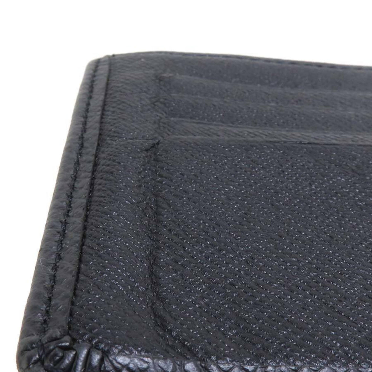 Louis Vuitton Black Taiga Leather Wallet (Bi-Fold) (Pre-Owned)