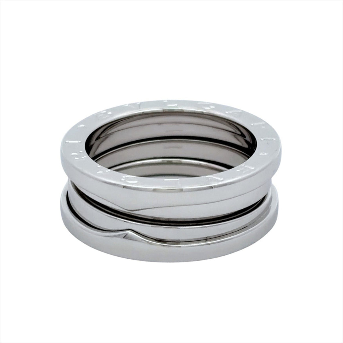 Bvlgari White Gold White Gold (18K) Band Ring (Pre-Owned)