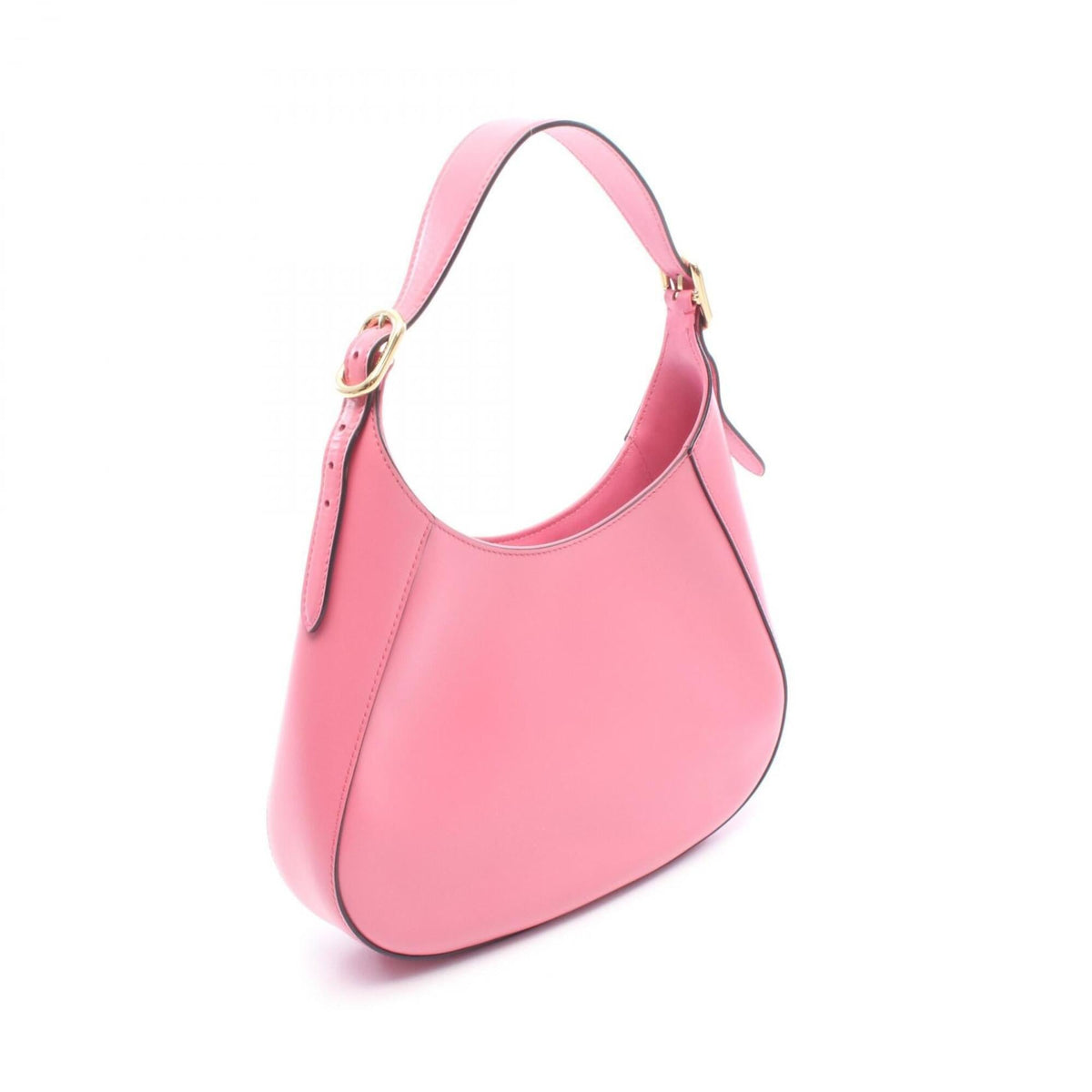 Prada Pink Leather Handbag Shoulder Bag (Pre-Owned)