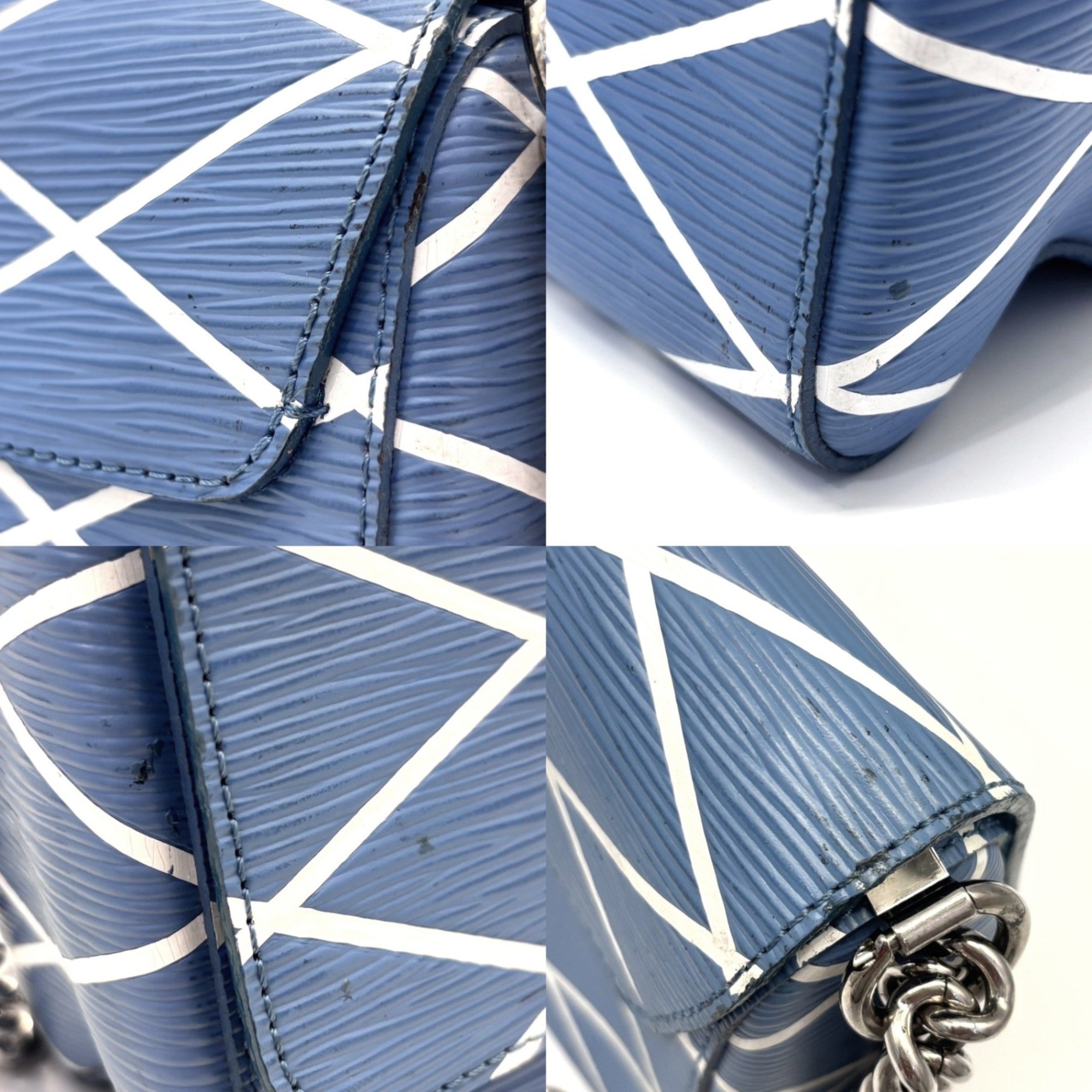 Louis Vuitton Epi Blue Light Blue Epi Leather Shoulder Bag (Pre-Owned)