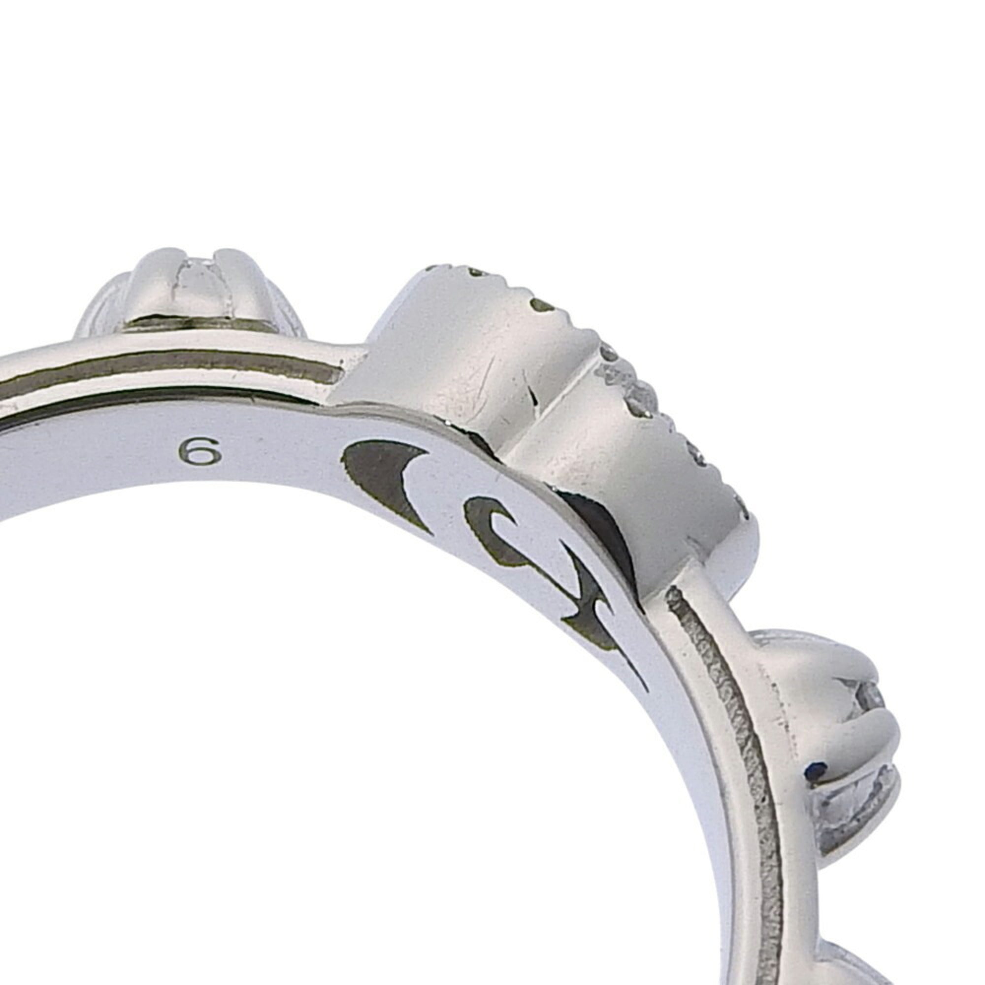 Gucci White Gold White Gold (18K) Band Ring (Pre-Owned)