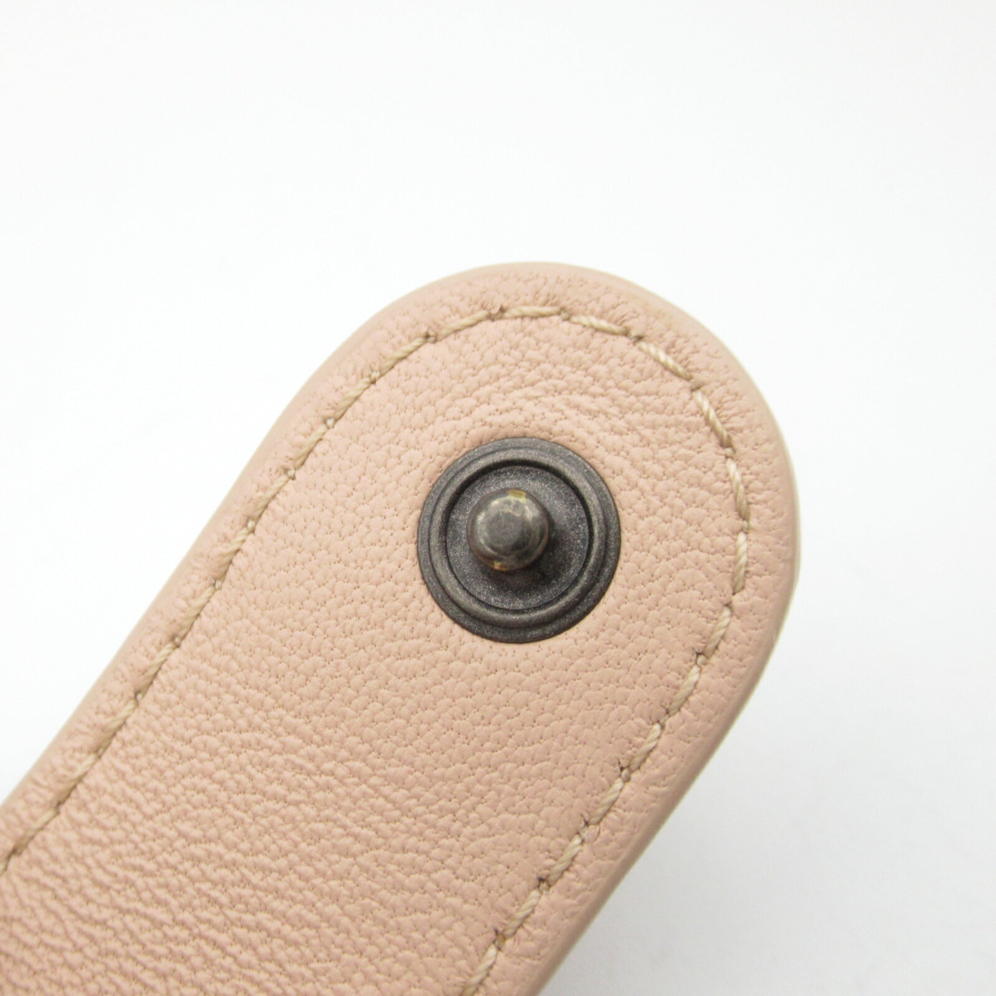 Bottega Veneta Pink Beige Leather Long Wallet (Bi-Fold) (Pre-Owned)
