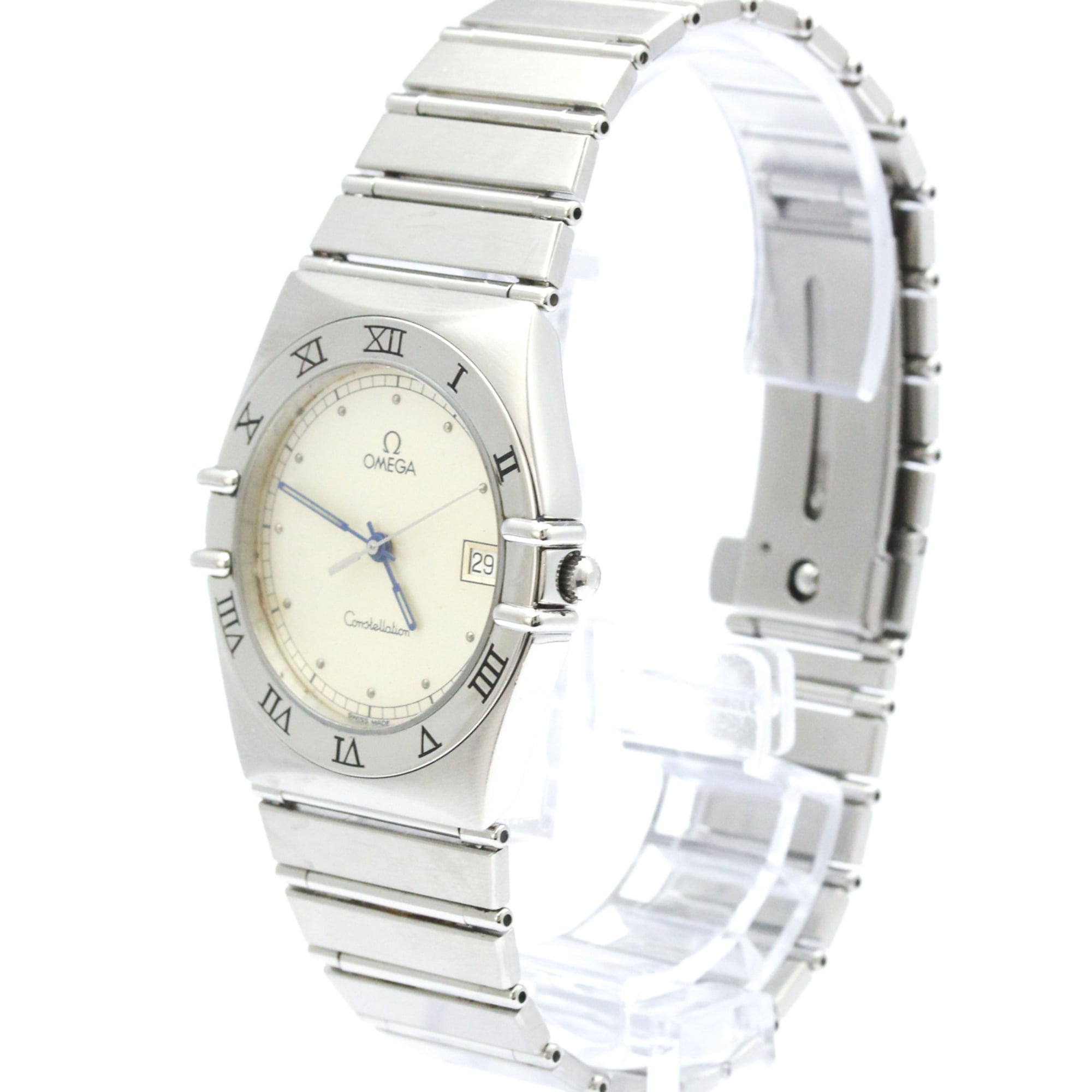 Omega Constellation Quartz Watch Stainless Steel Watch (Pre-Owned)