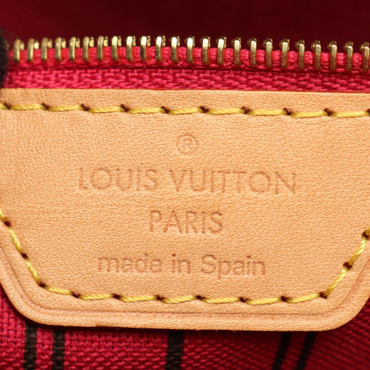 Louis Vuitton Brown Pivoine Coated Canvas Monogram Leather Handbag Pouch Tote Bag (Pre-Owned)
